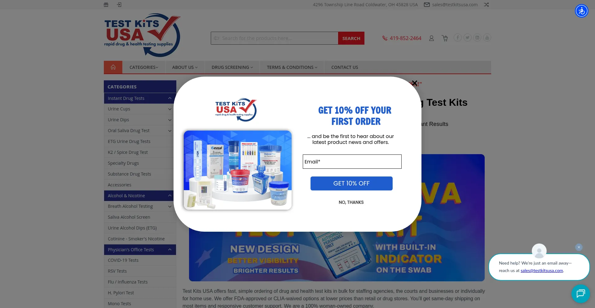 Testkitsathome.com est-il Sûr et Fiable ?