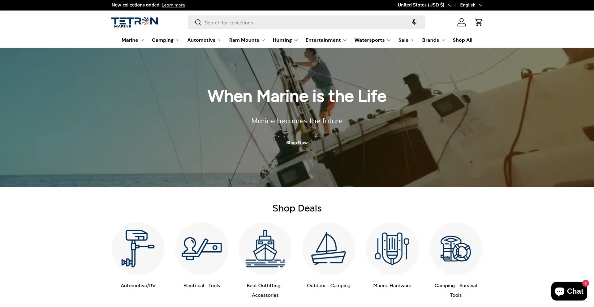 Tetronmarinestore.com