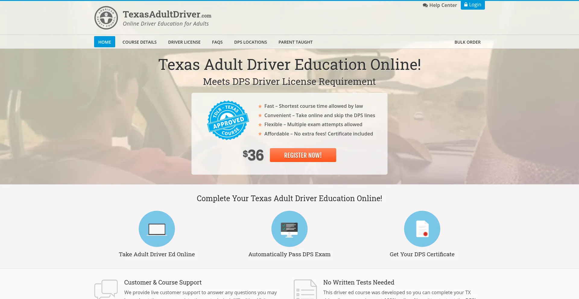 Texasadultdriver.com est-il Sûr et Fiable ?