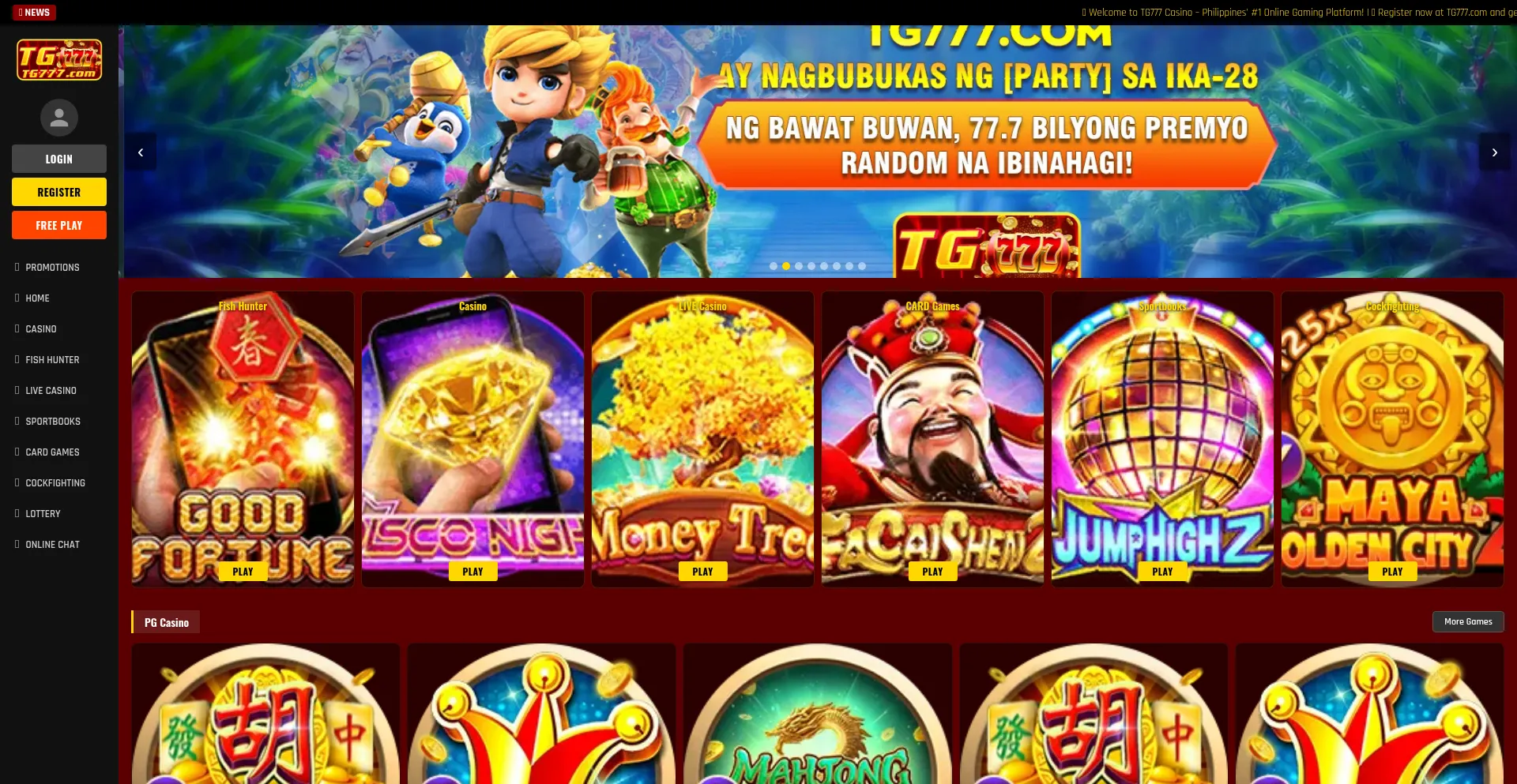 Tg777-casinos.com