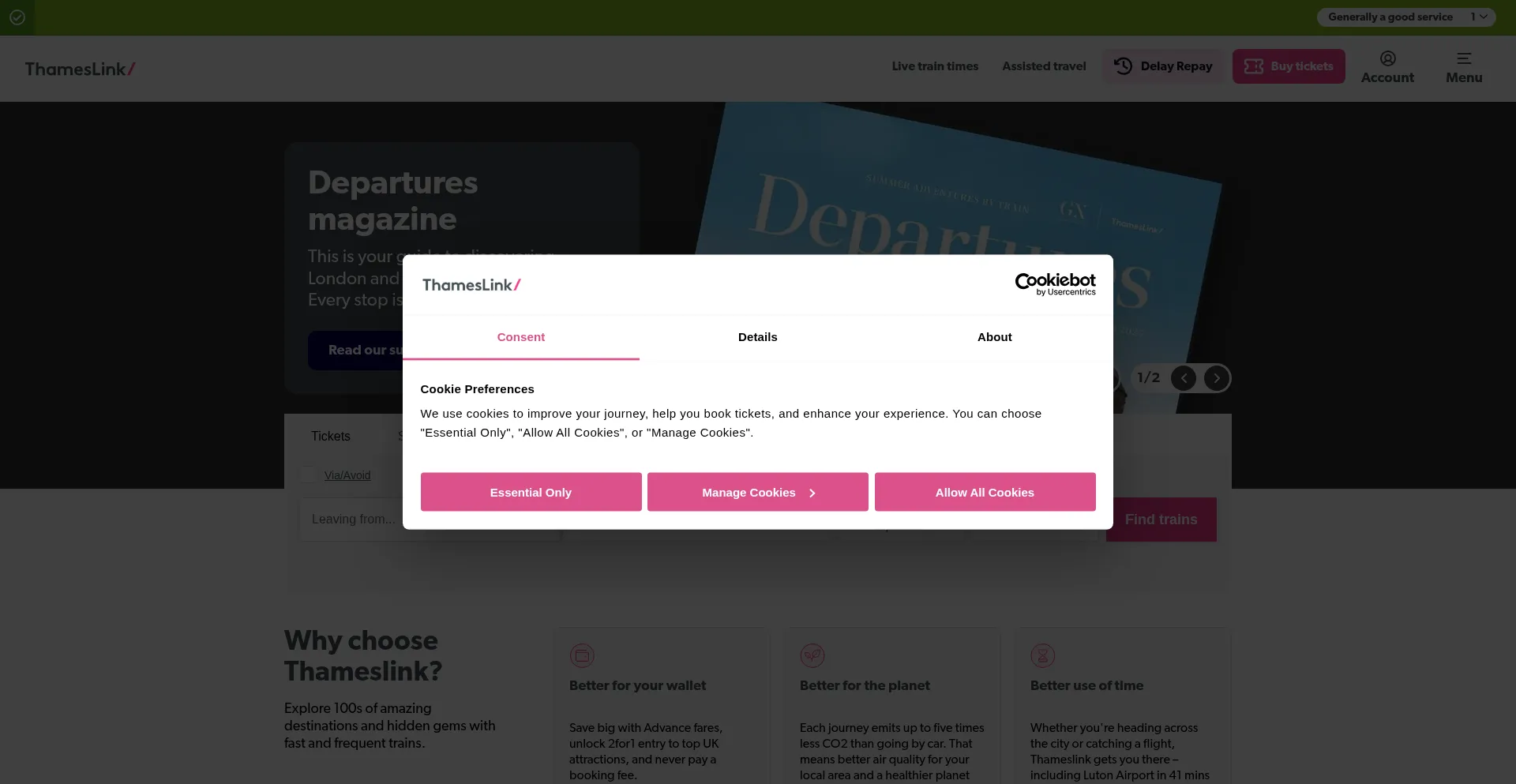 Thameslinkrailway.com est-il Sûr et Fiable ?