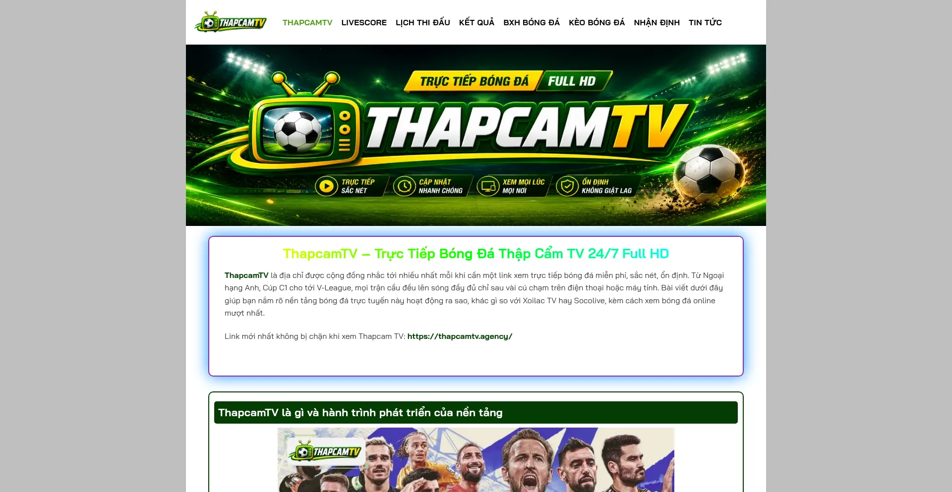 Thapcamtv.agency
