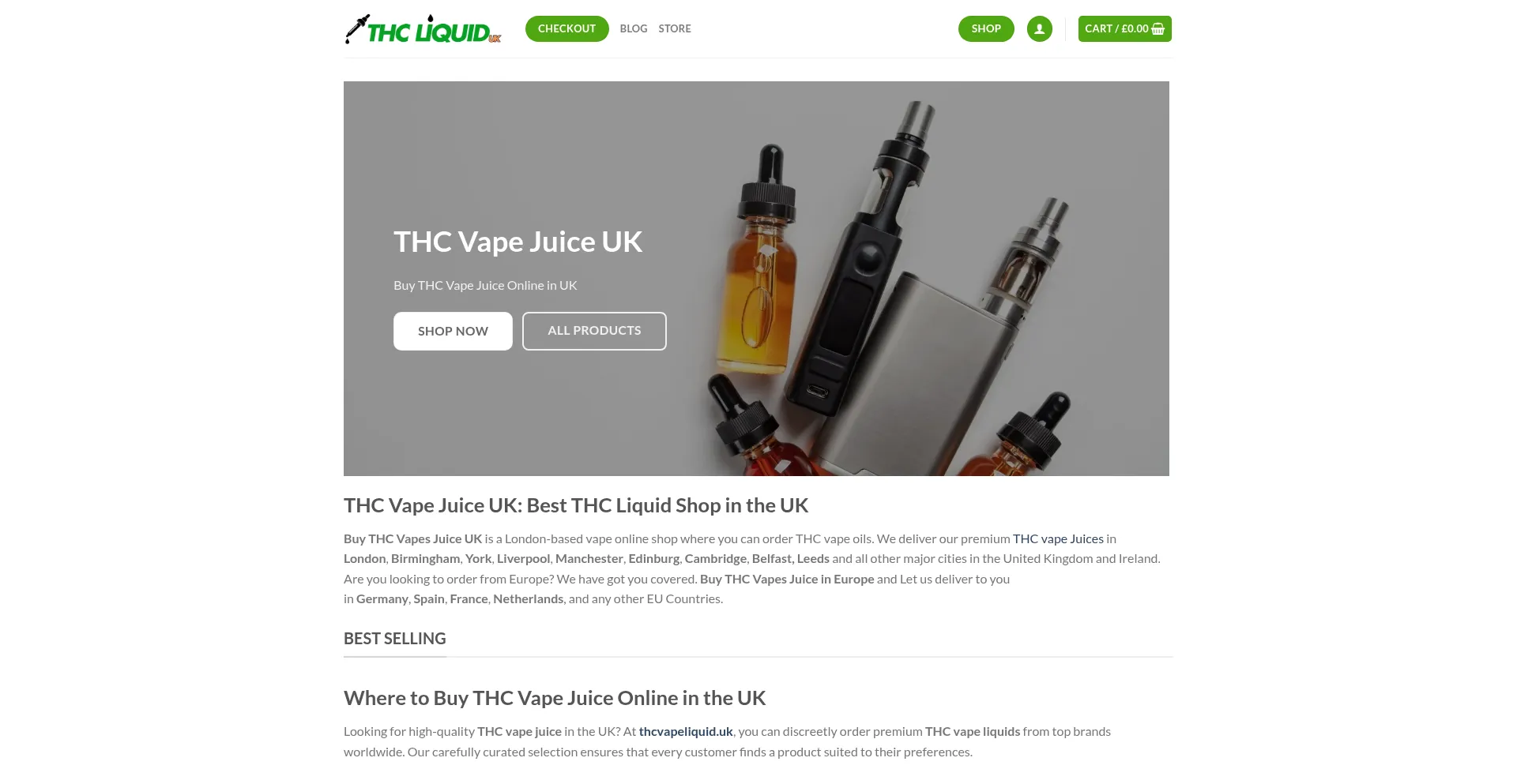 Thcvapeliquid.uk est-il Sûr et Fiable ?