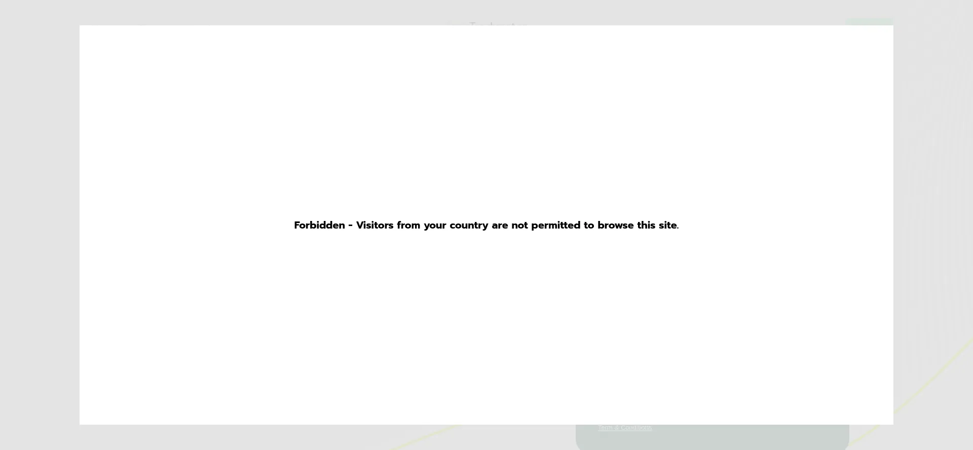 Website screenshot of The-tradynator.org