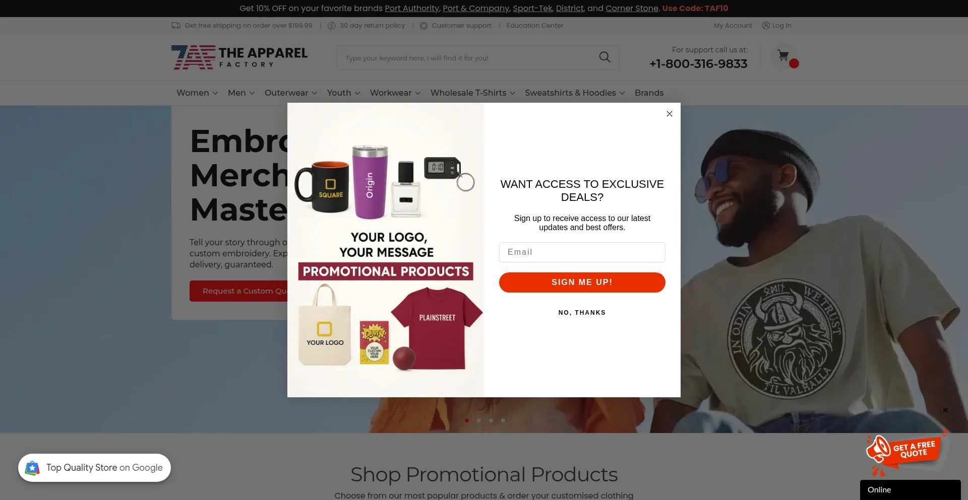Theapparelfactory.com est-il Sûr et Fiable ?