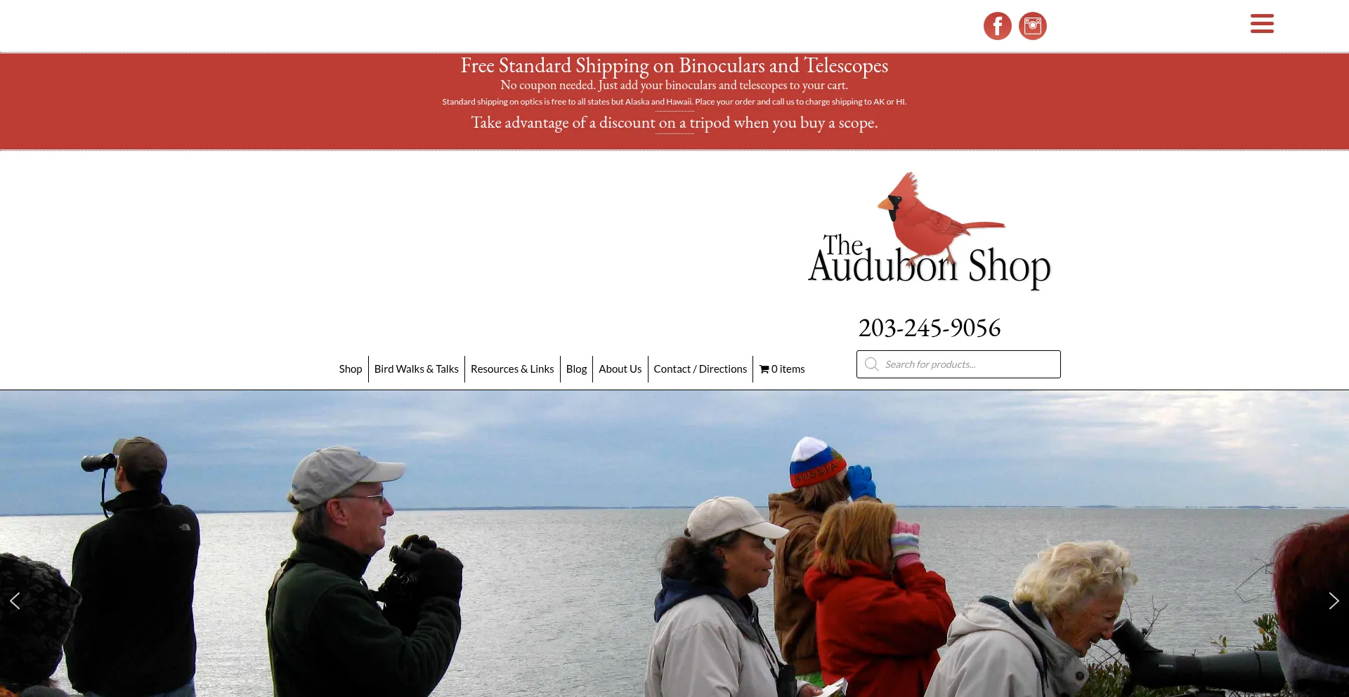 Theaudubonshop.com Screenshot