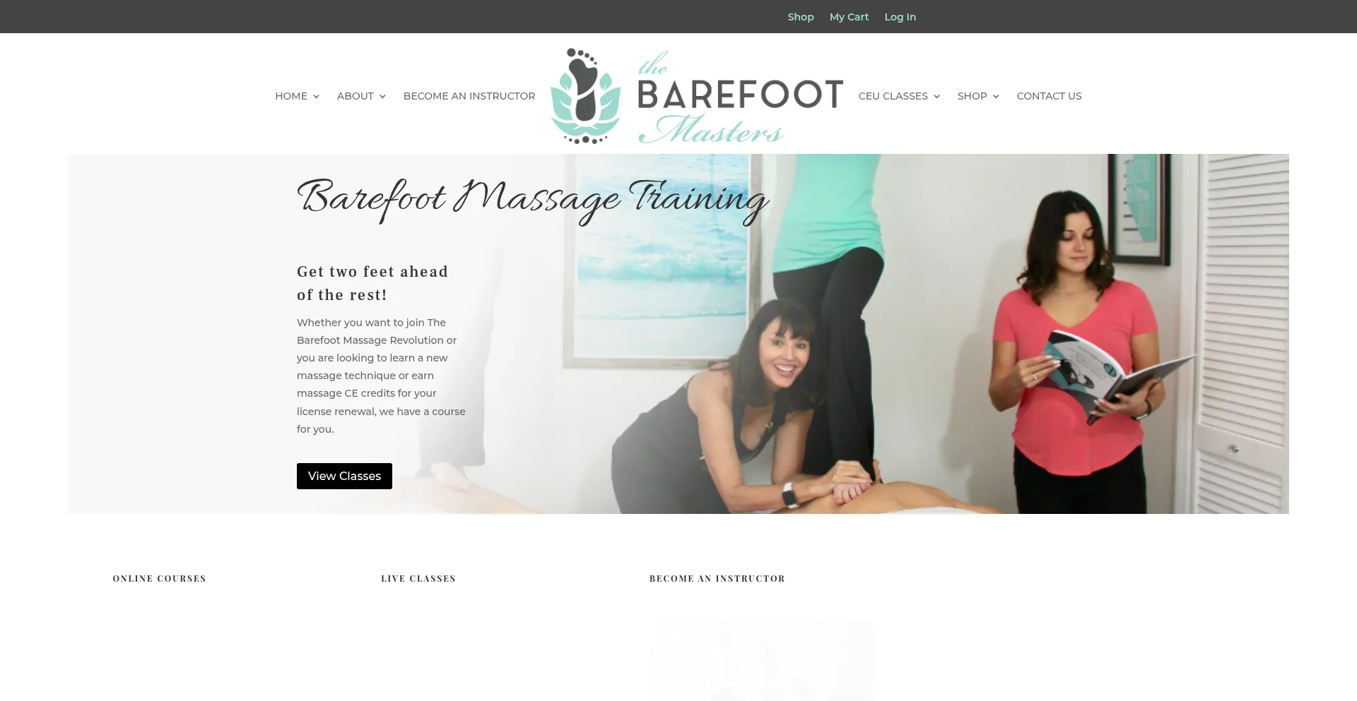 Thebarefootmasters.com