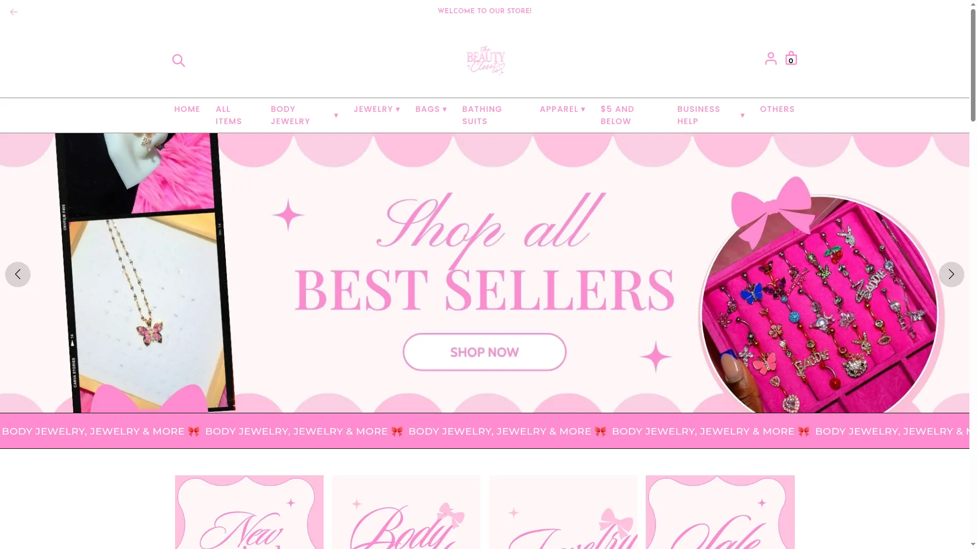 Thebeautycloset.us