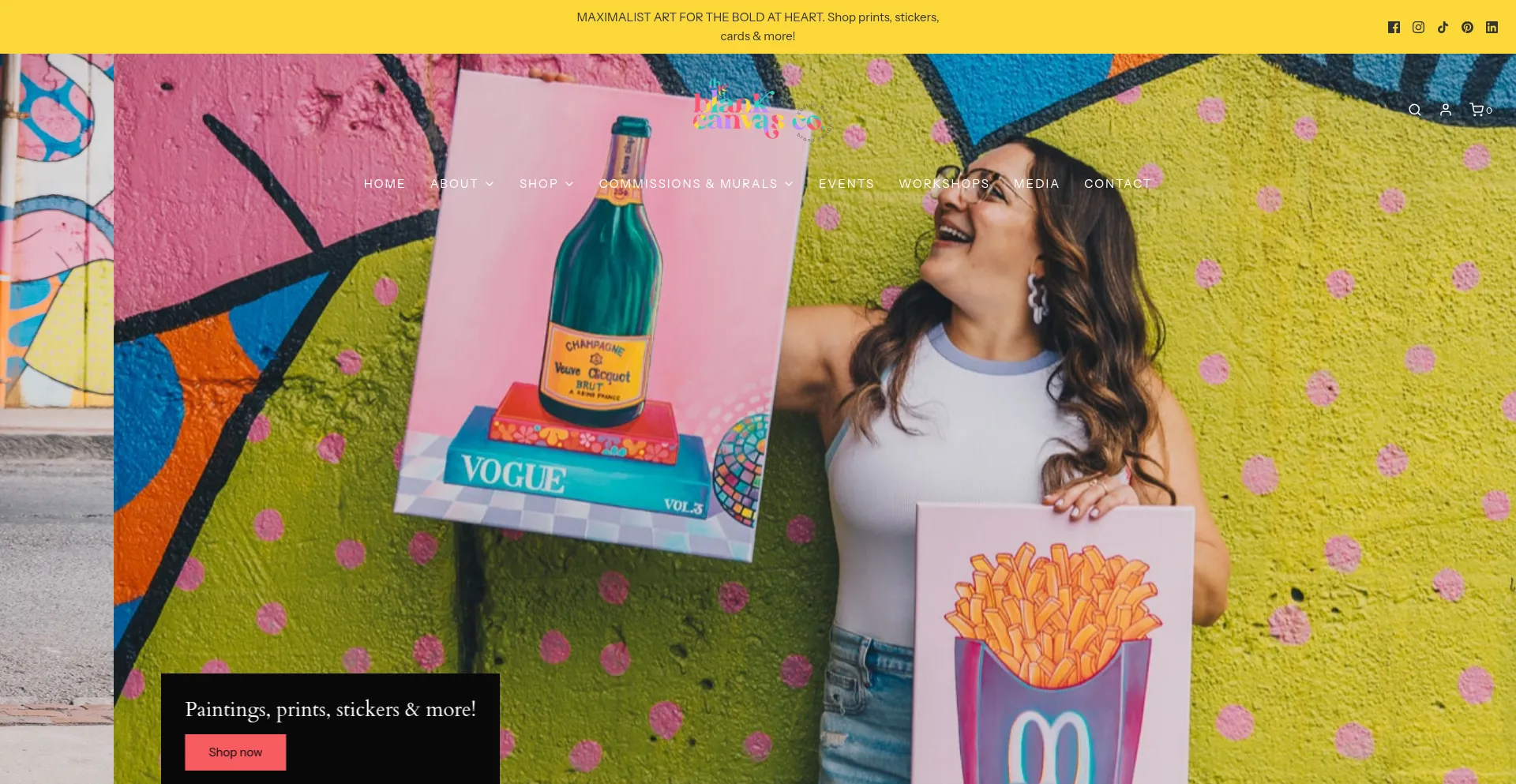 Theblankcanvascompany.com