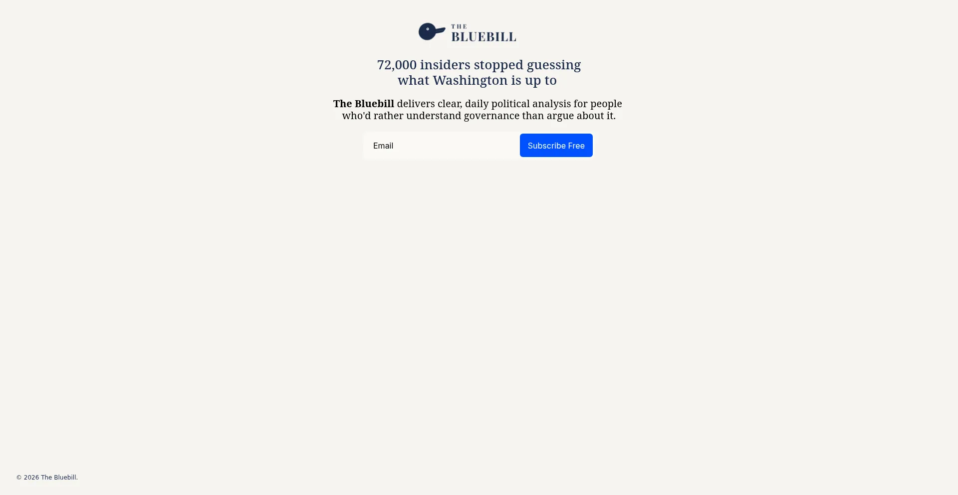 Thebluebill.com