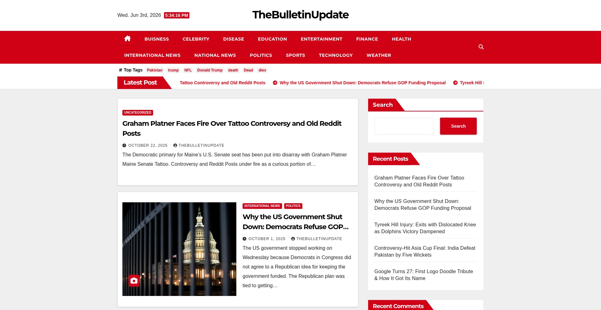 Thebulletinupdate.com