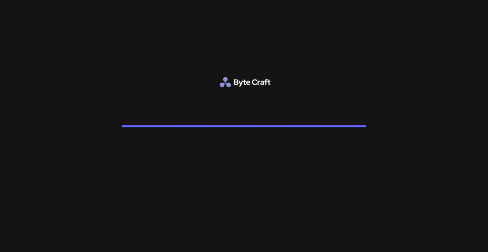Website screenshot of Thebytecraft.net