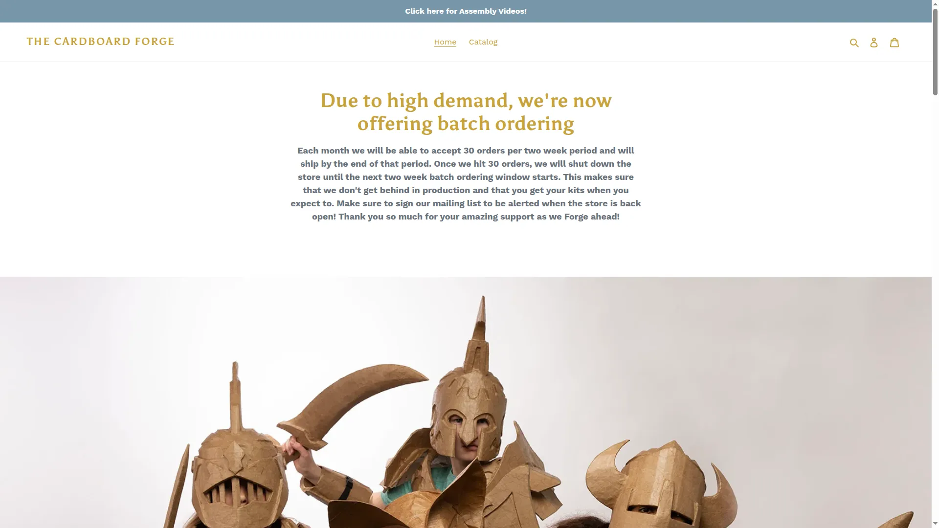 Thecardboardforge.com