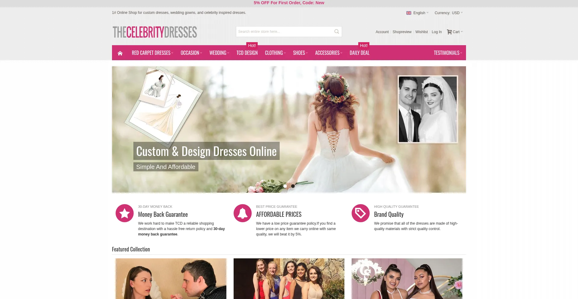 Thecelebritydresses.com est-il Sûr et Fiable ?