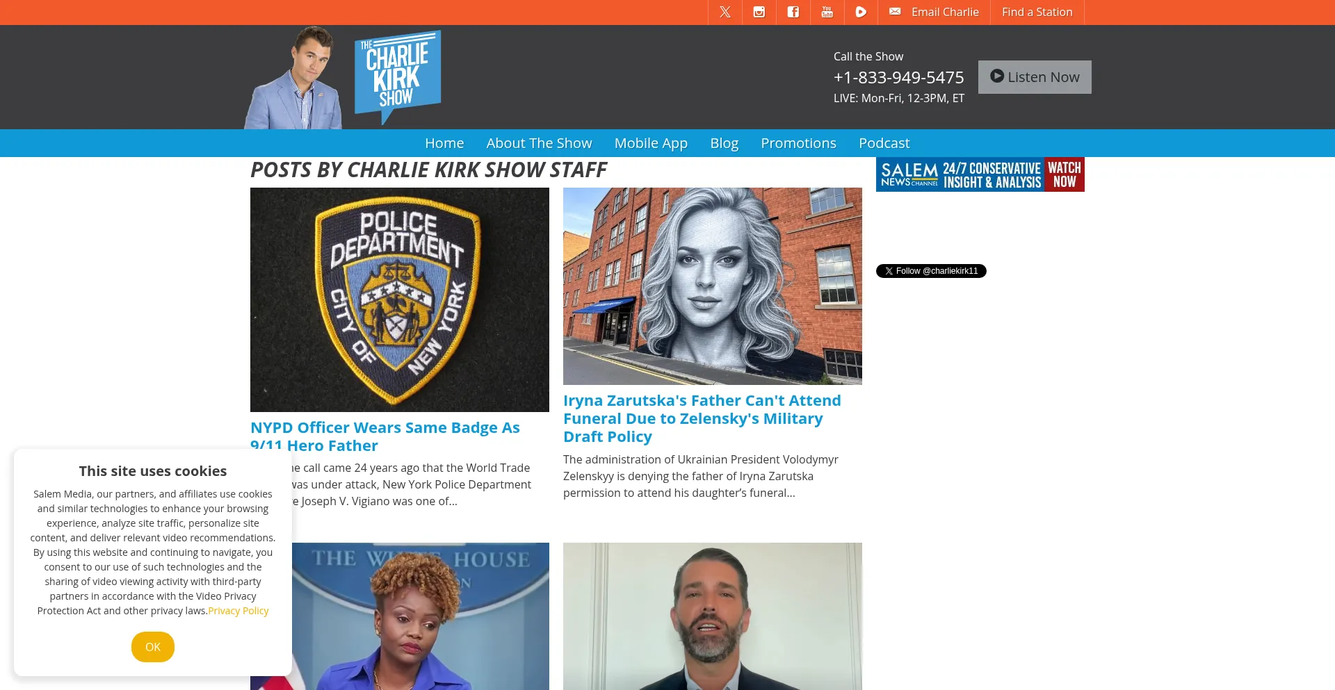 Thecharliekirkshow.com est-il Sûr et Fiable ?