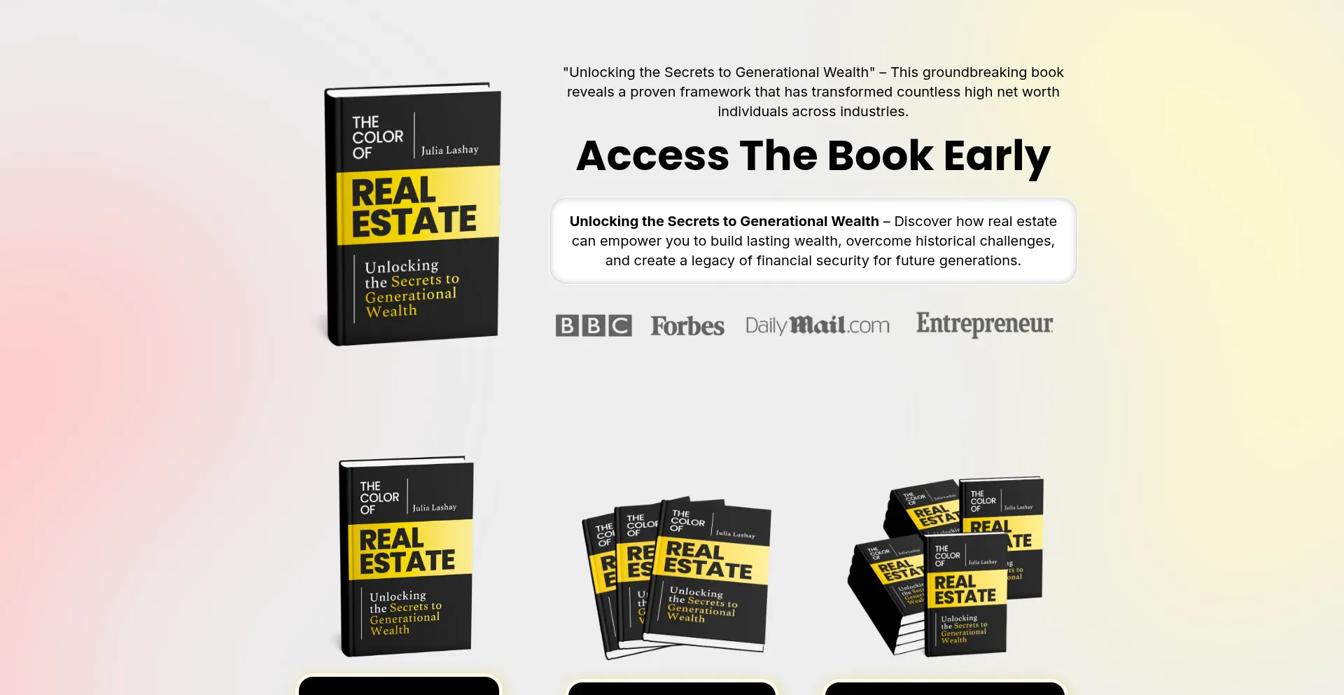 Website screenshot of Thecolorofrealestate.com