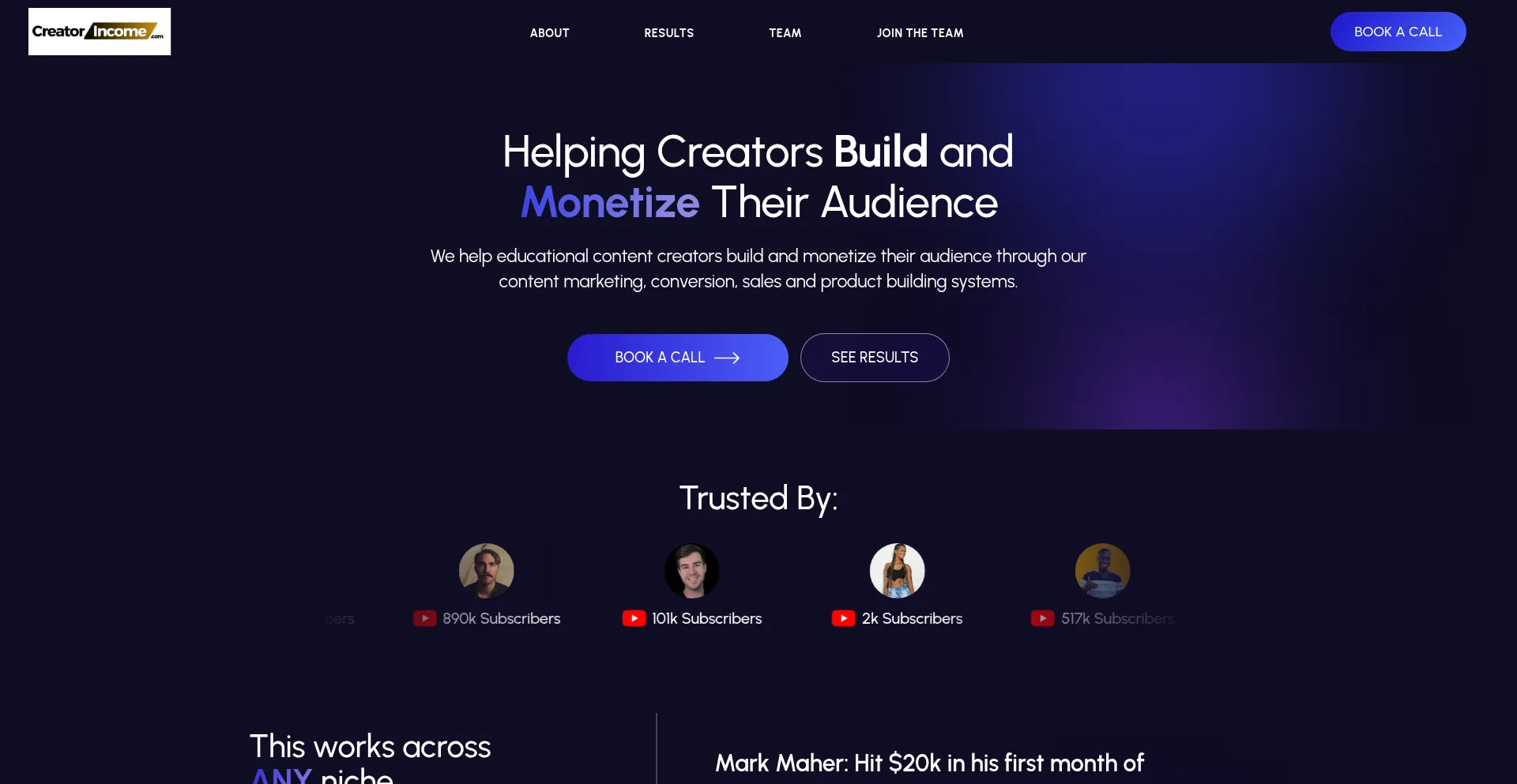 Thecreatorincome.com est-il Sûr et Fiable ?