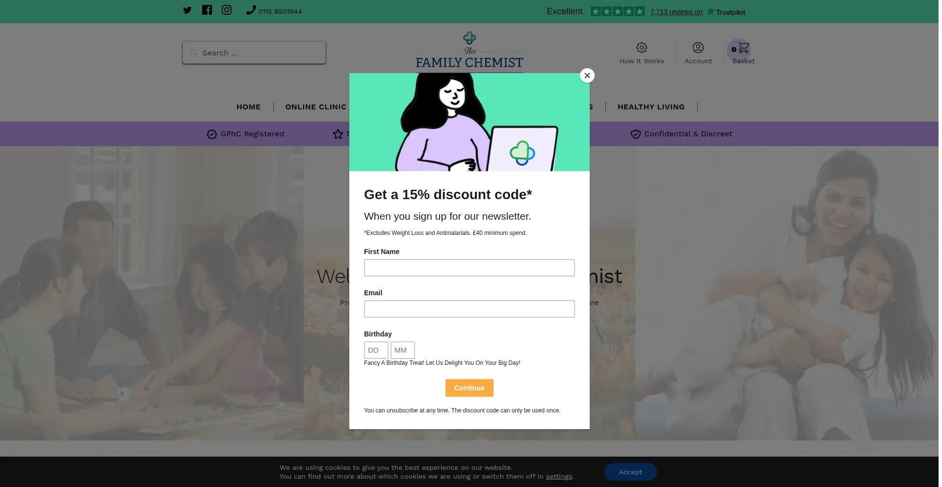 Thefamilychemist.co.uk est-il Sûr et Fiable ?
