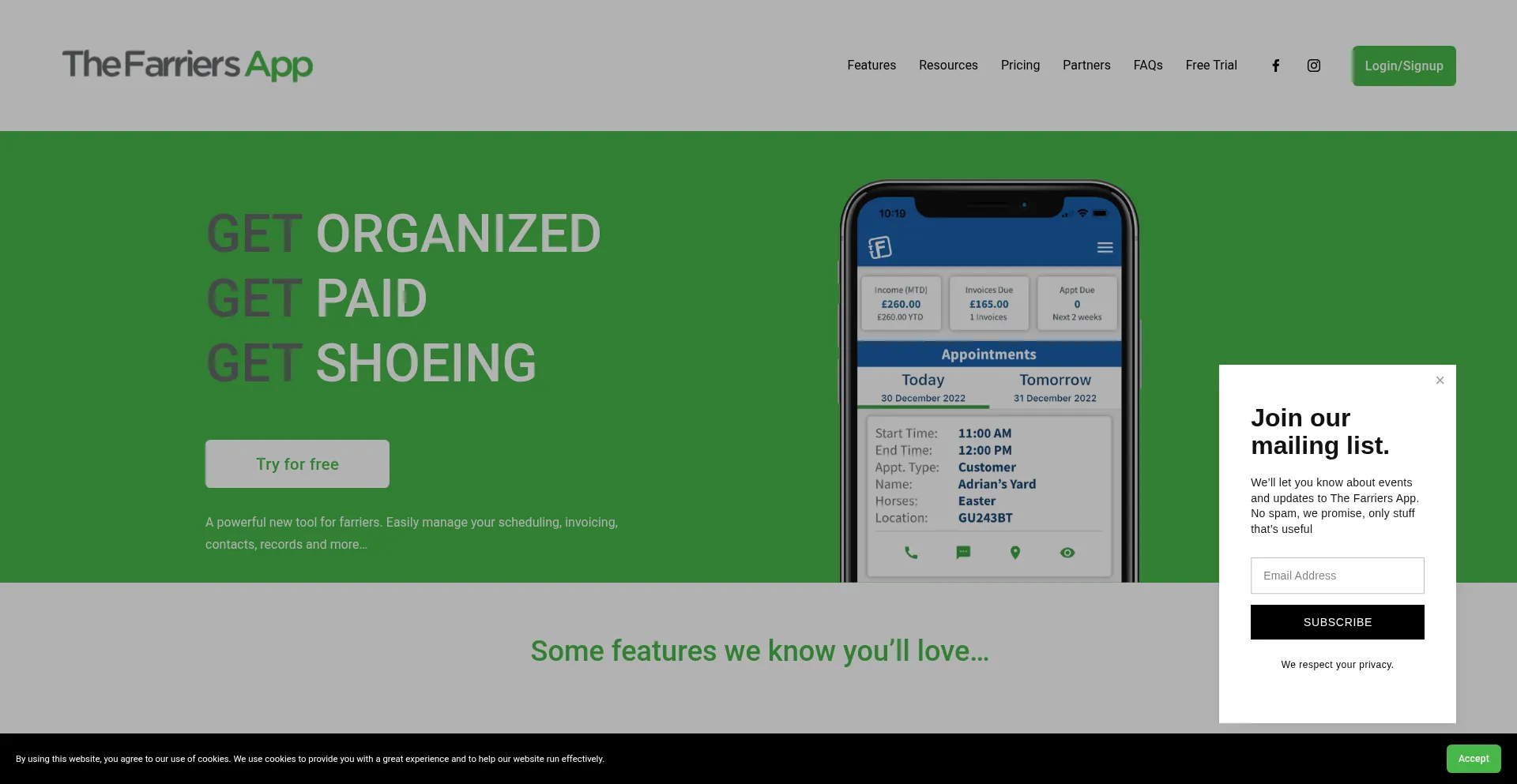 Thefarriersapp.com