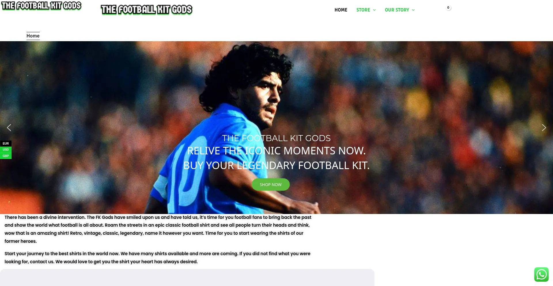 Thefootballkitgods.com