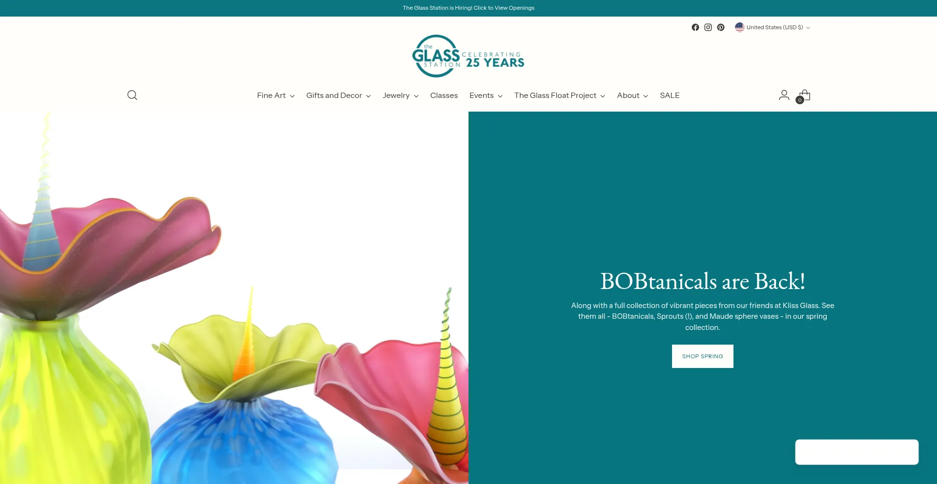 Theglassstationstudio.com