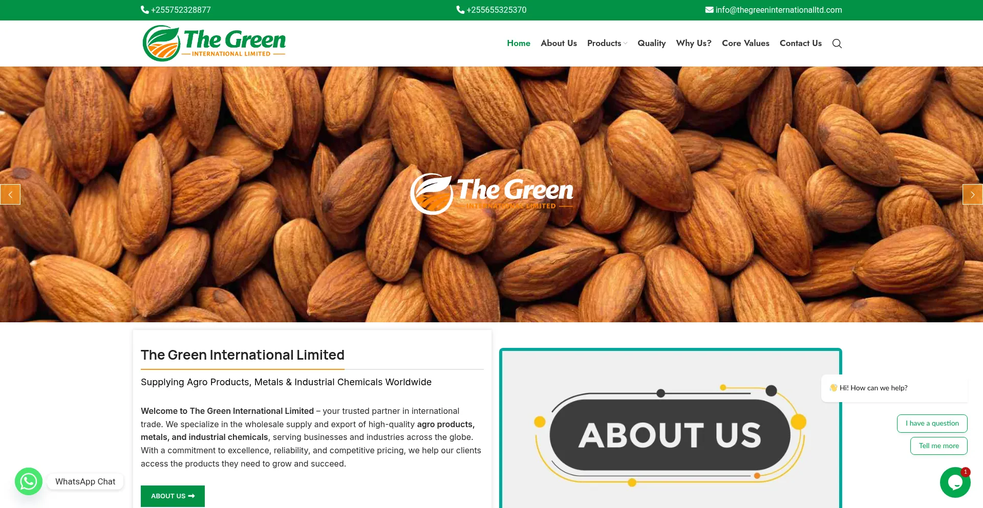 Thegreeninternationalltd.com
