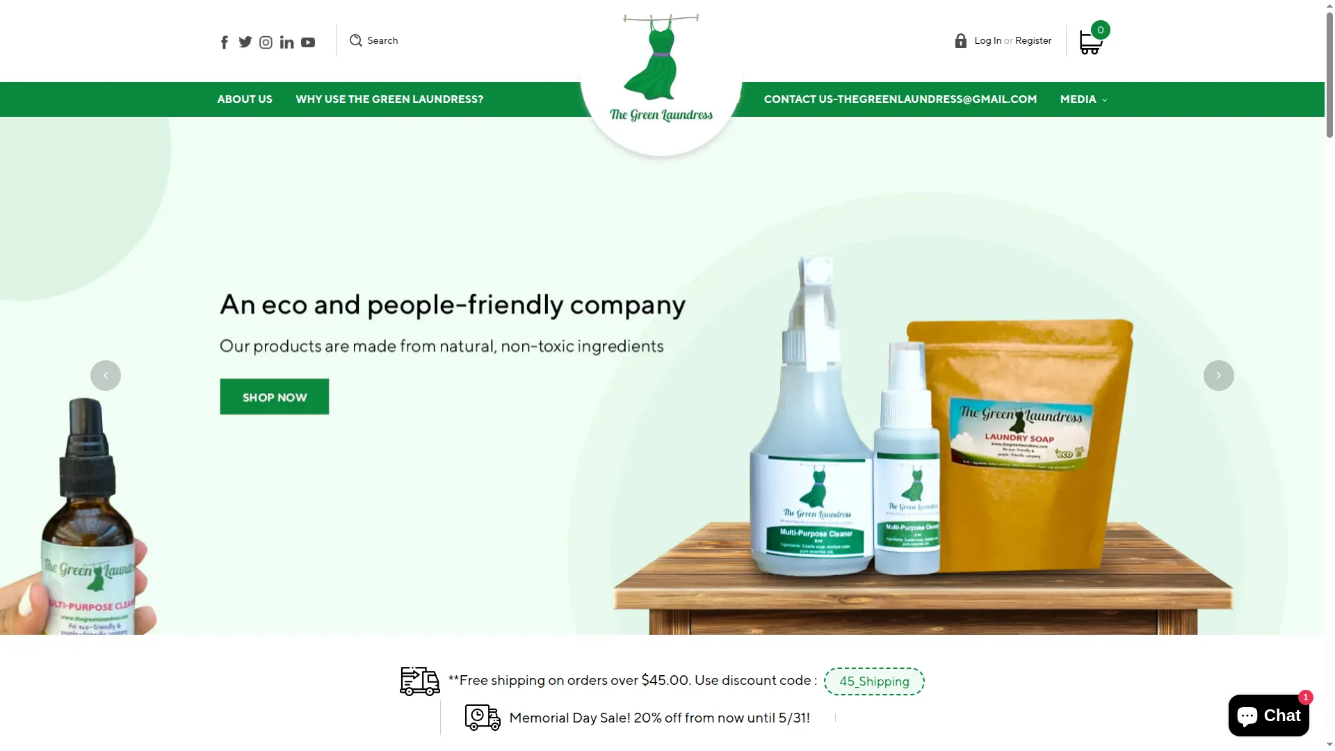 Thegreenlaundress.com