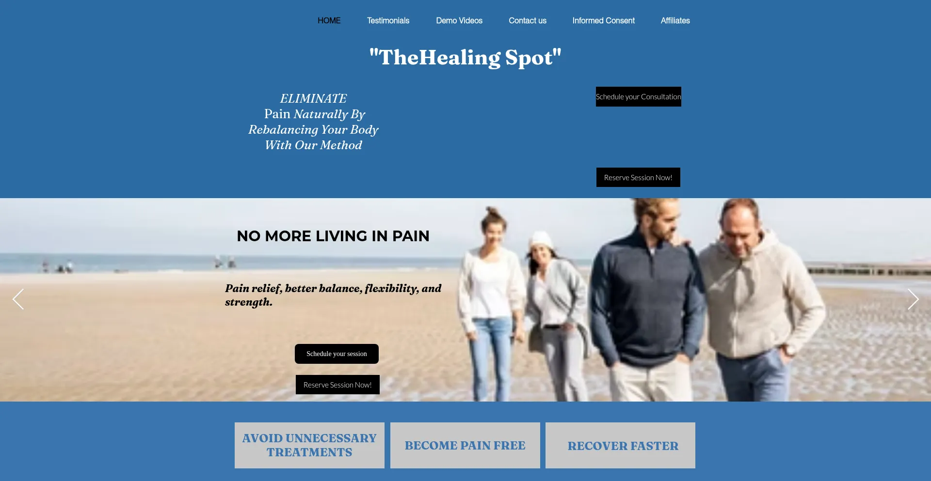 Thehealingspotsd.com