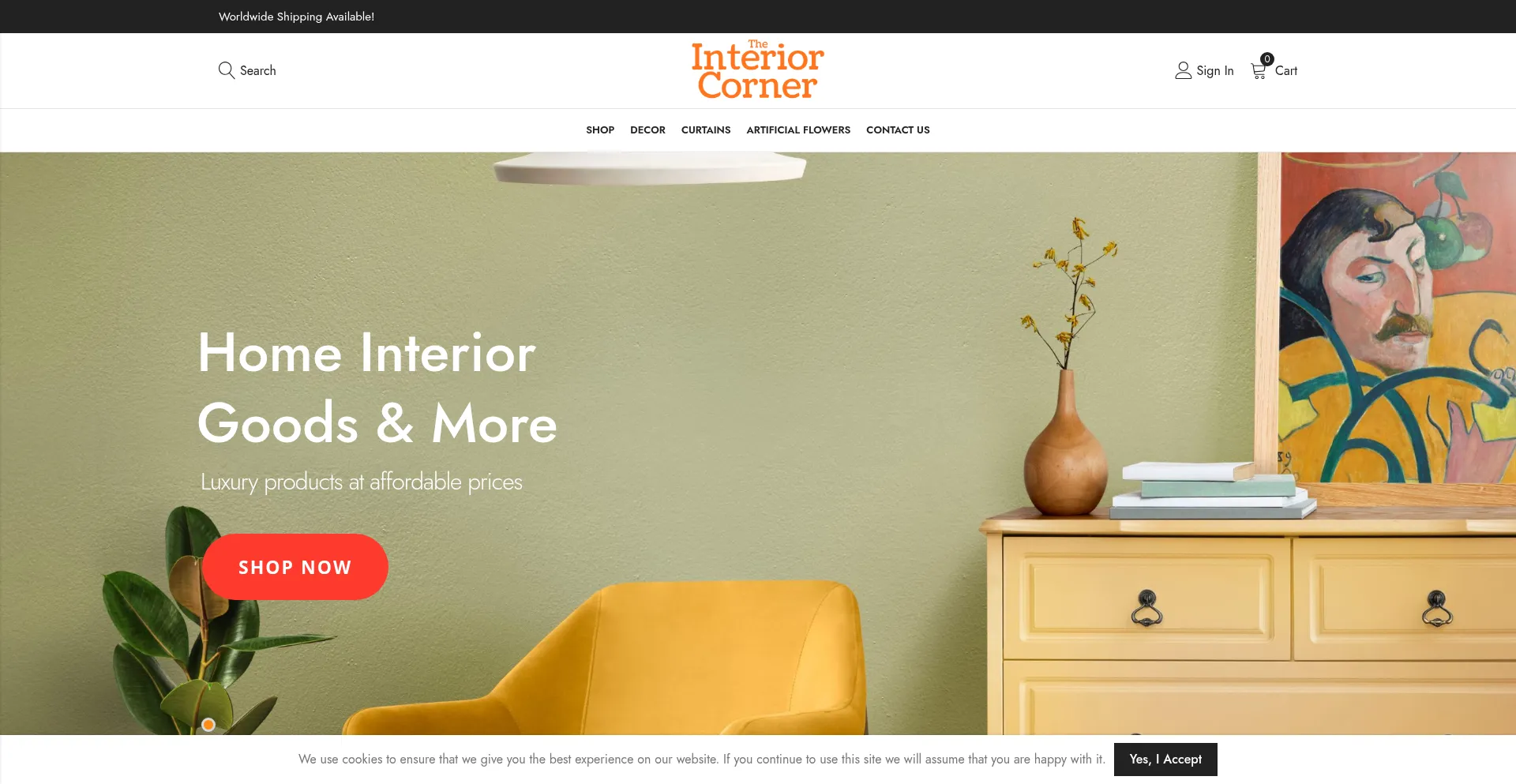 Theinteriorcorner.com
