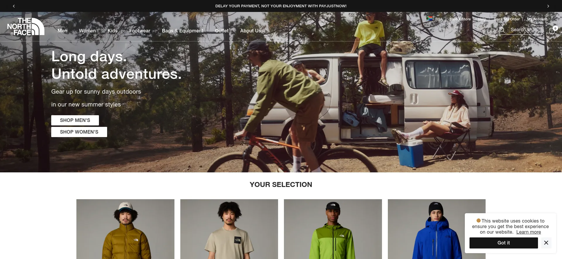 Thenorthface.co.za est-il Sûr et Fiable ?