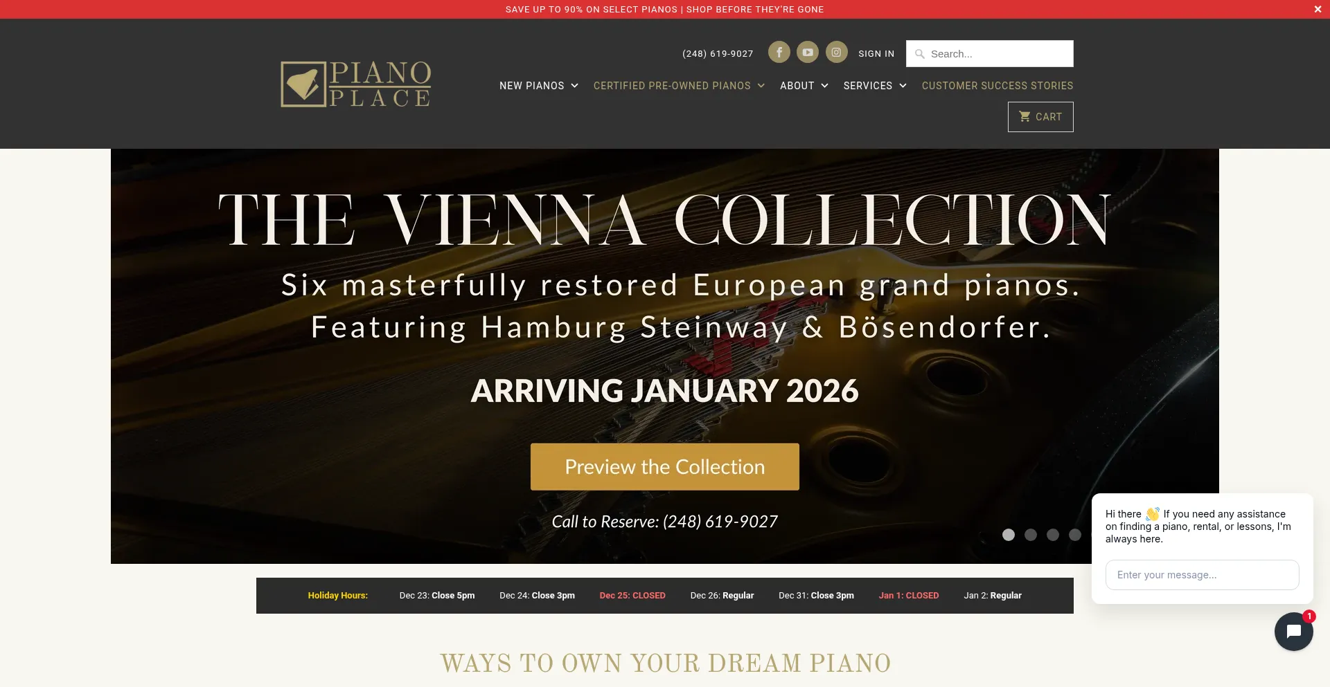 Thepianoplace.com