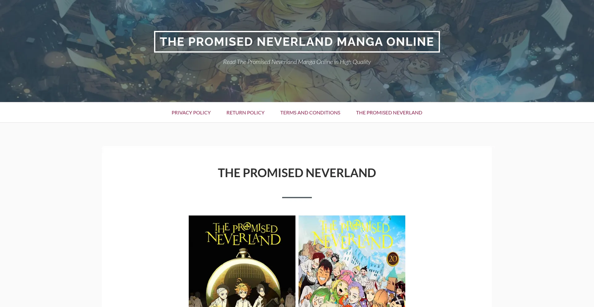 Thepromisedneverland-manga.com est-il Sûr et Fiable ?