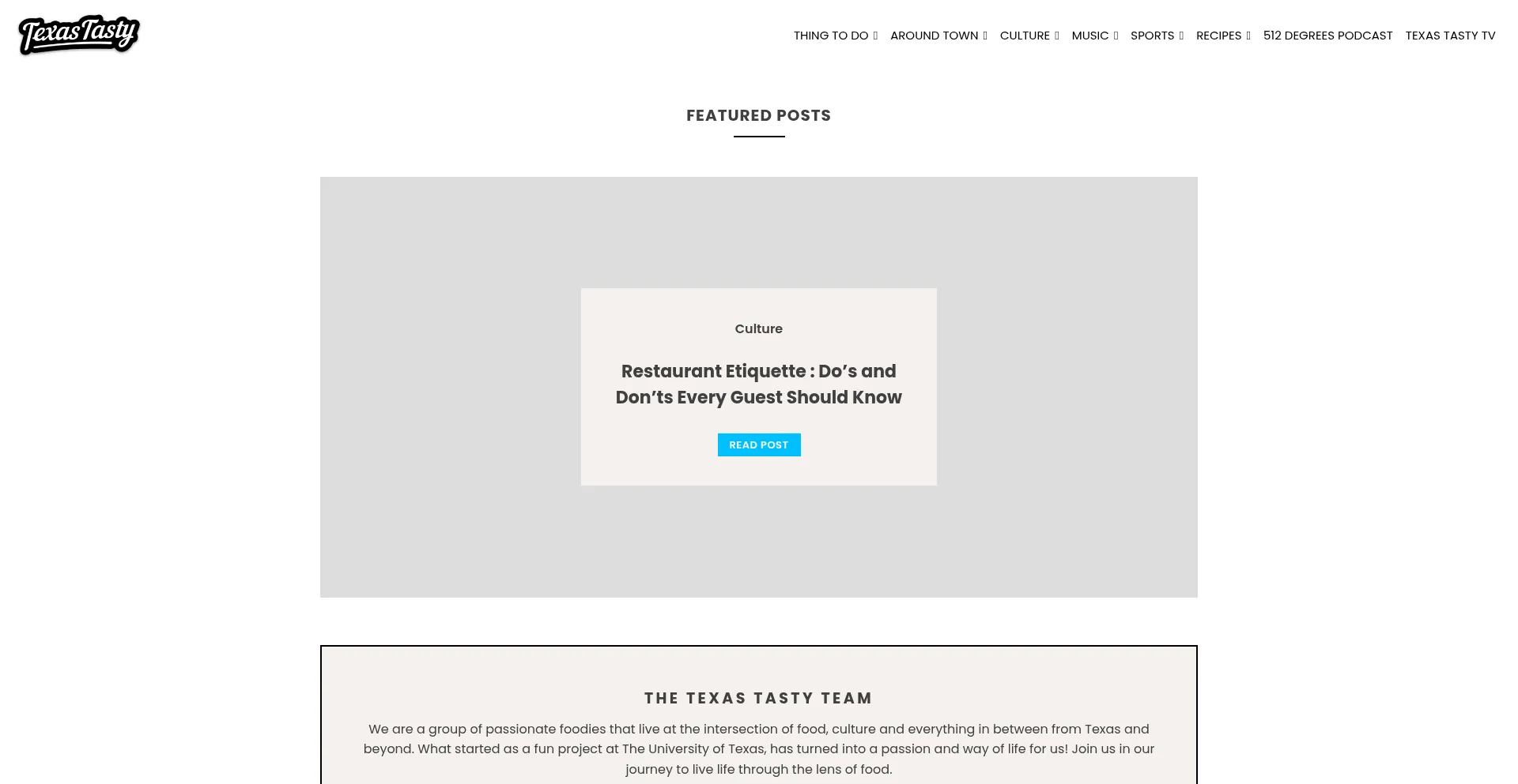 Thetexastasty.com