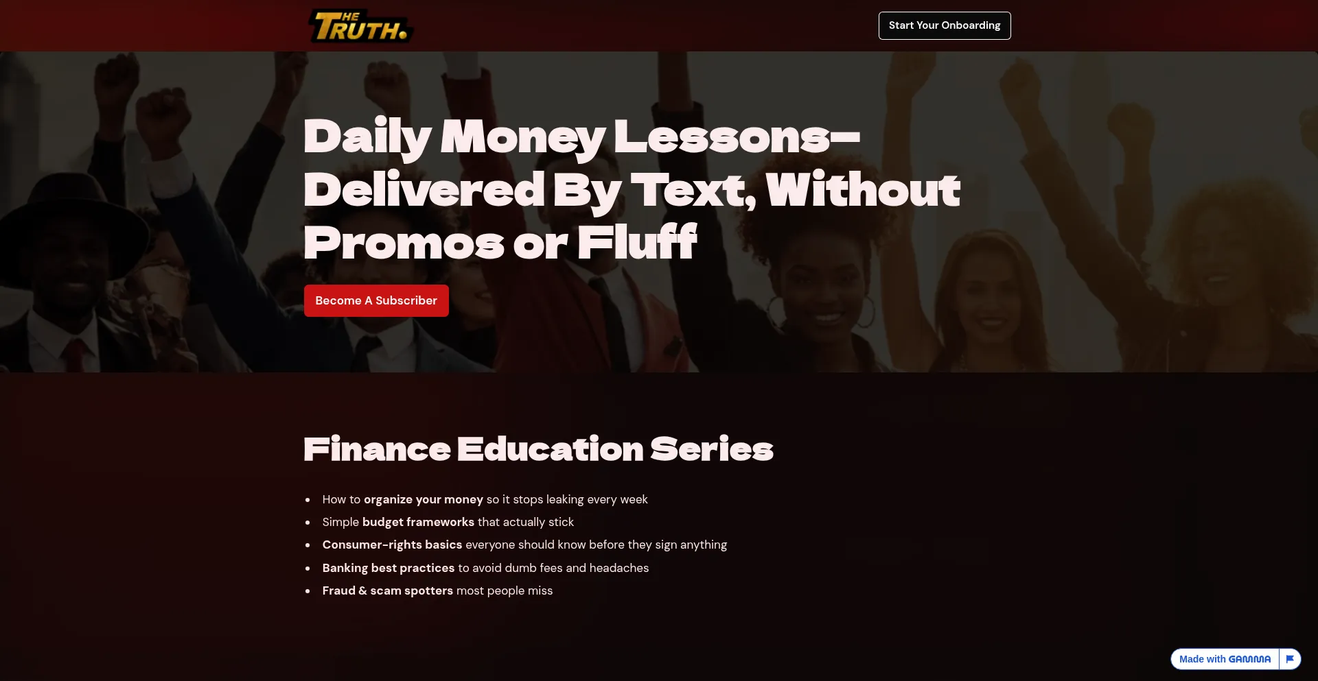 Thetruthcapital.com Screenshot