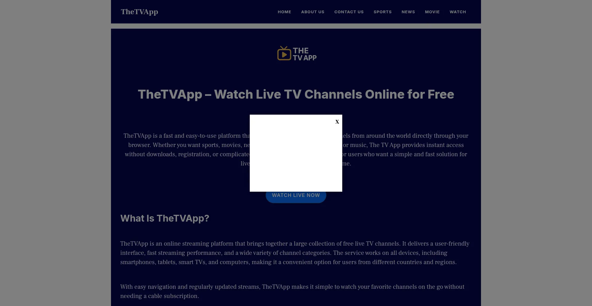 Thetvapp.site