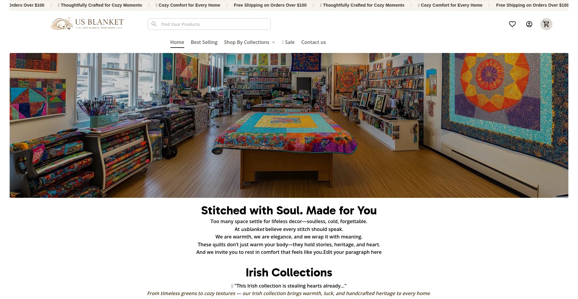 Theusblanket.com