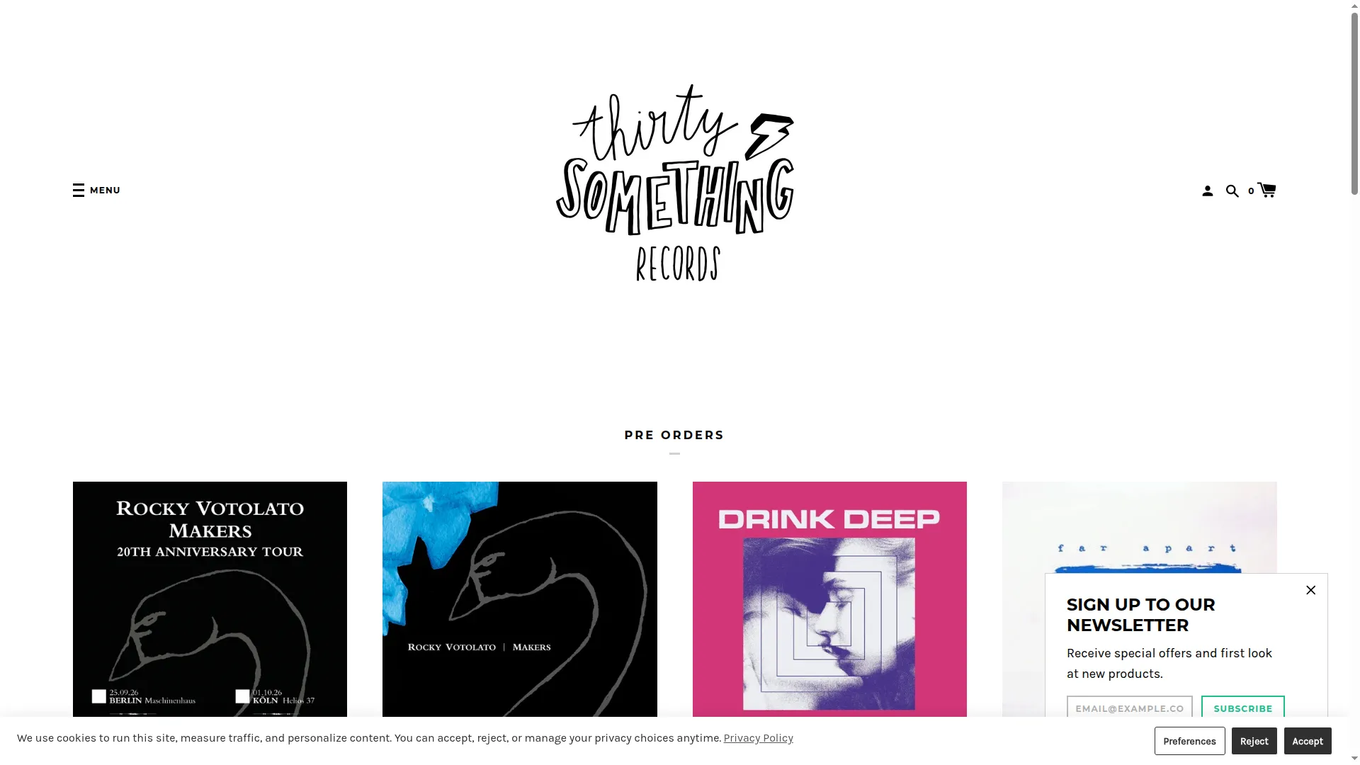 Thirtysomethingrecords.com