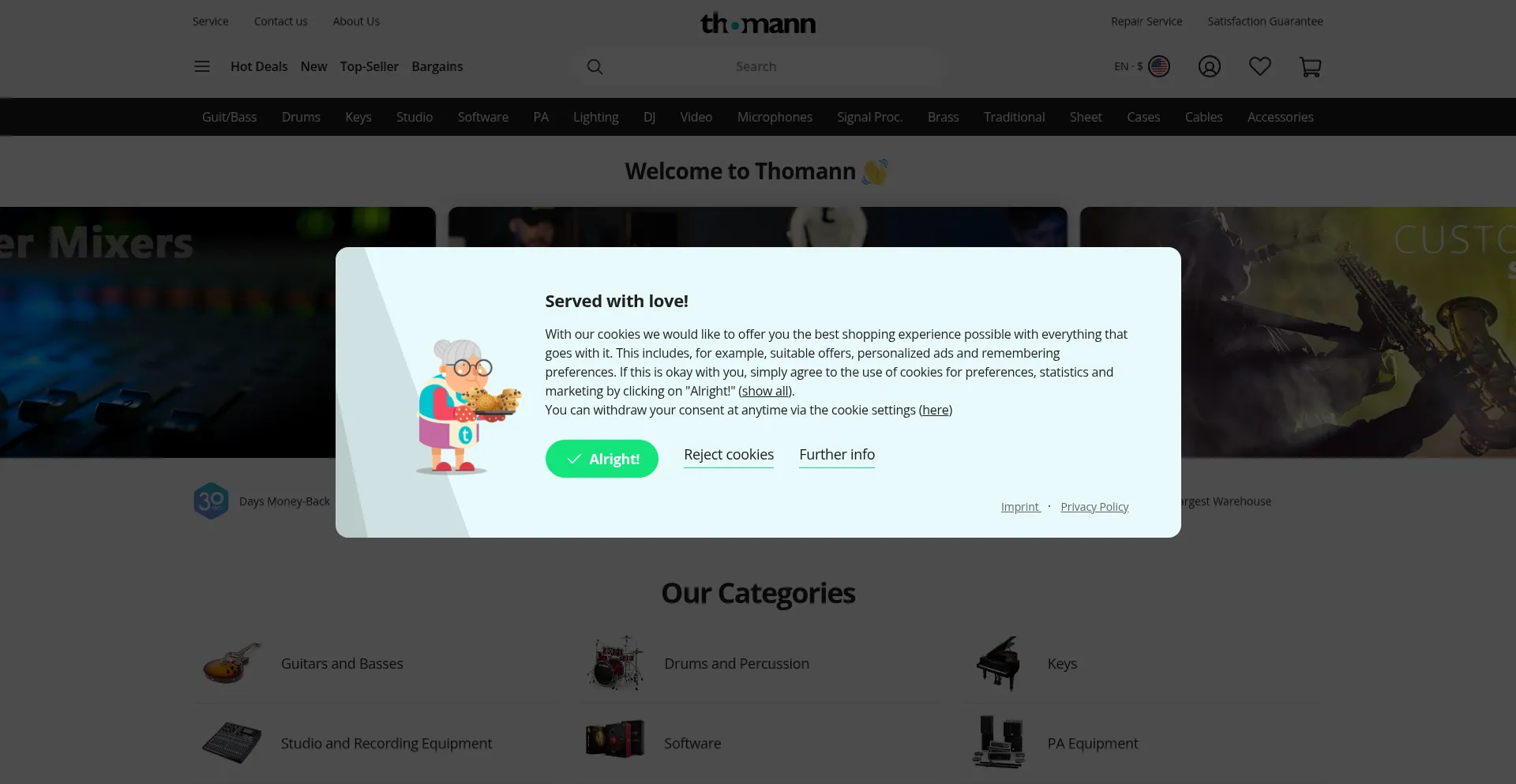 Thomann.shop est-il Sûr et Fiable ?