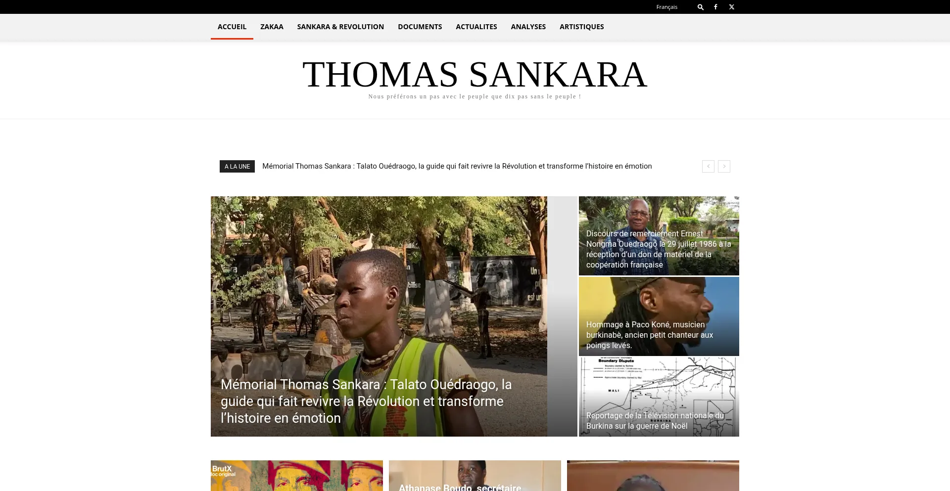 Thomassankara.net