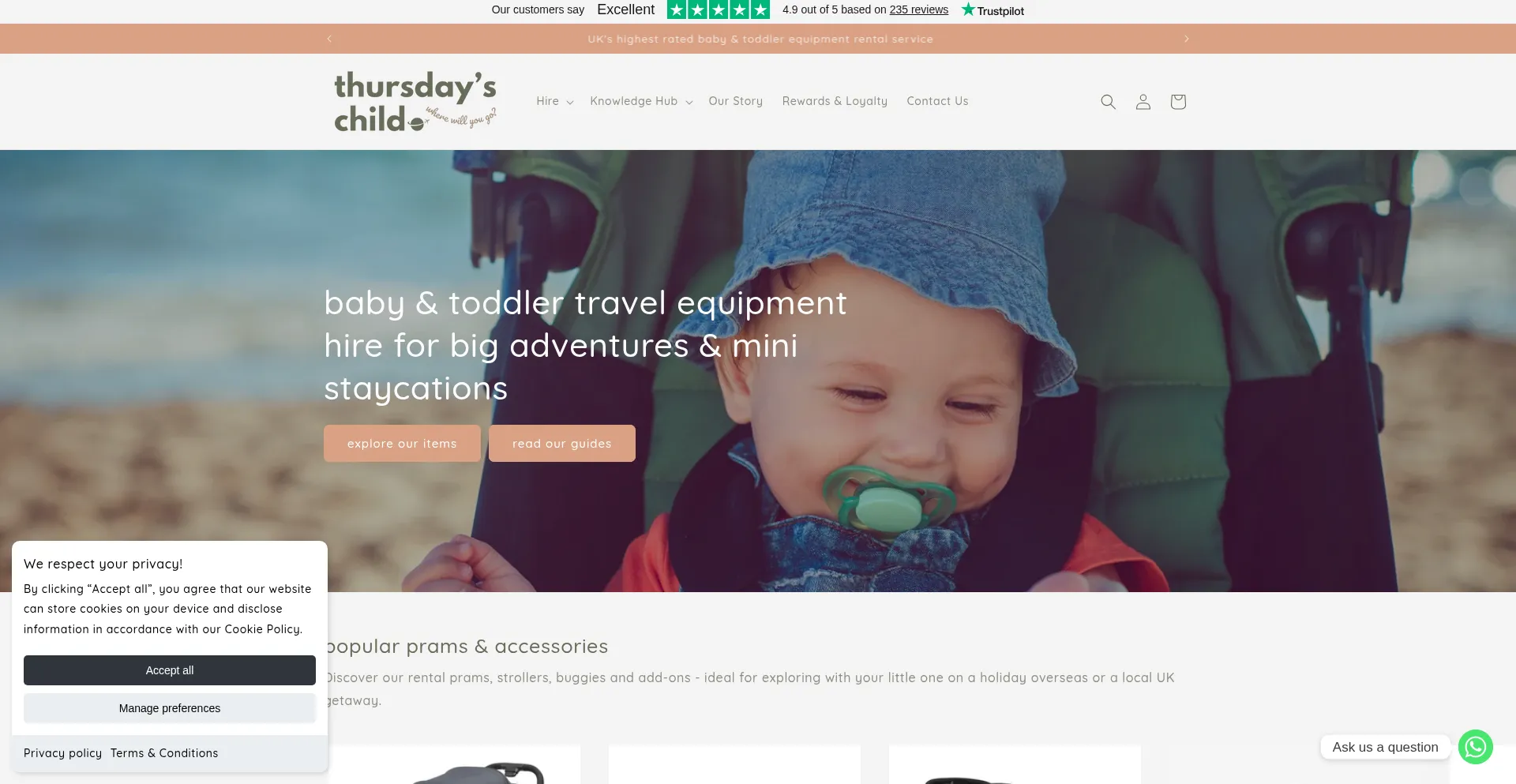 Thursdays-child.co.uk