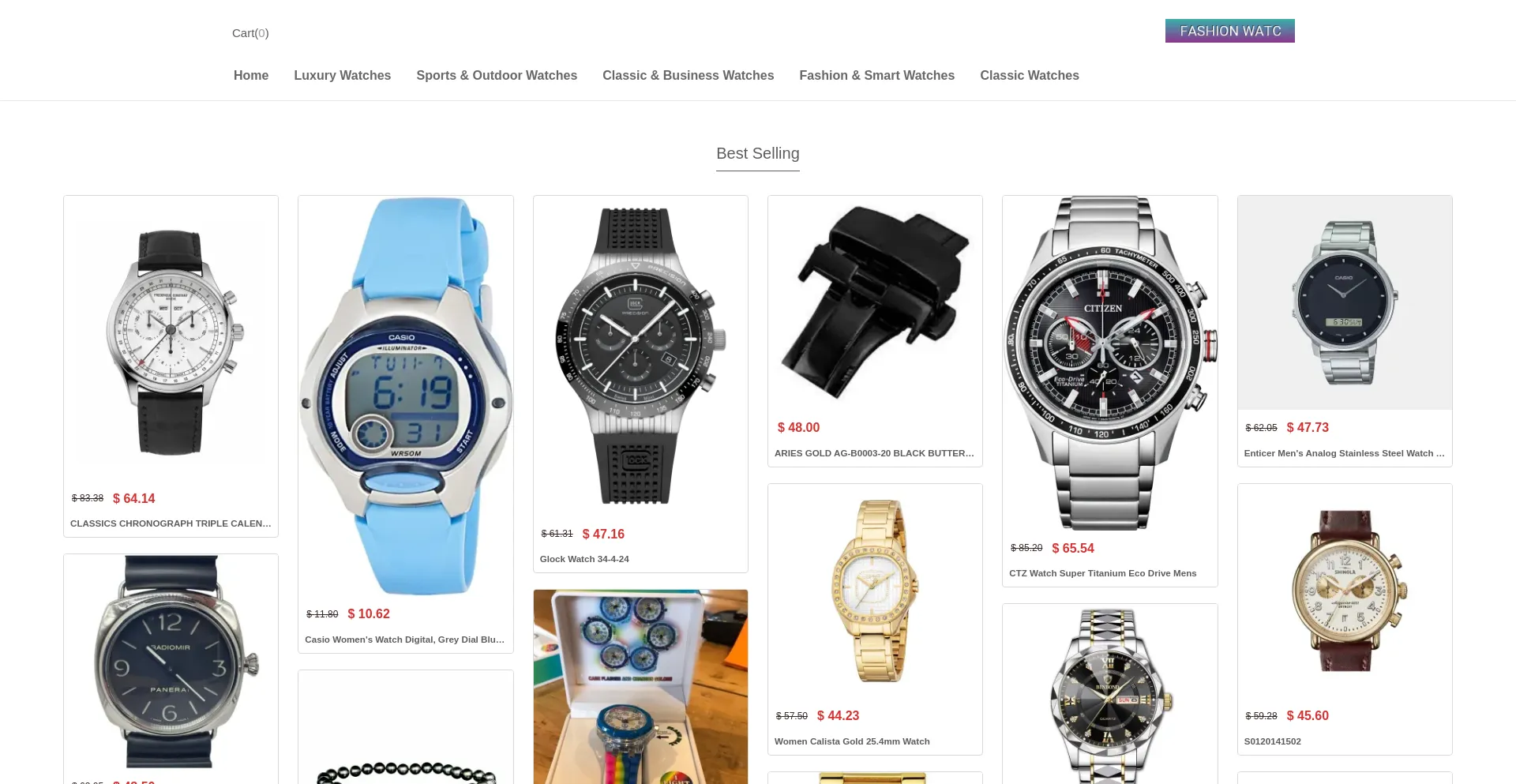 Website screenshot of Ticktrmk.shop