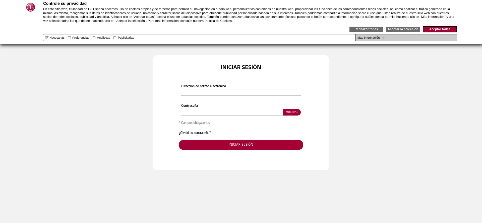 Website screenshot of Tiendadelamigolg.com