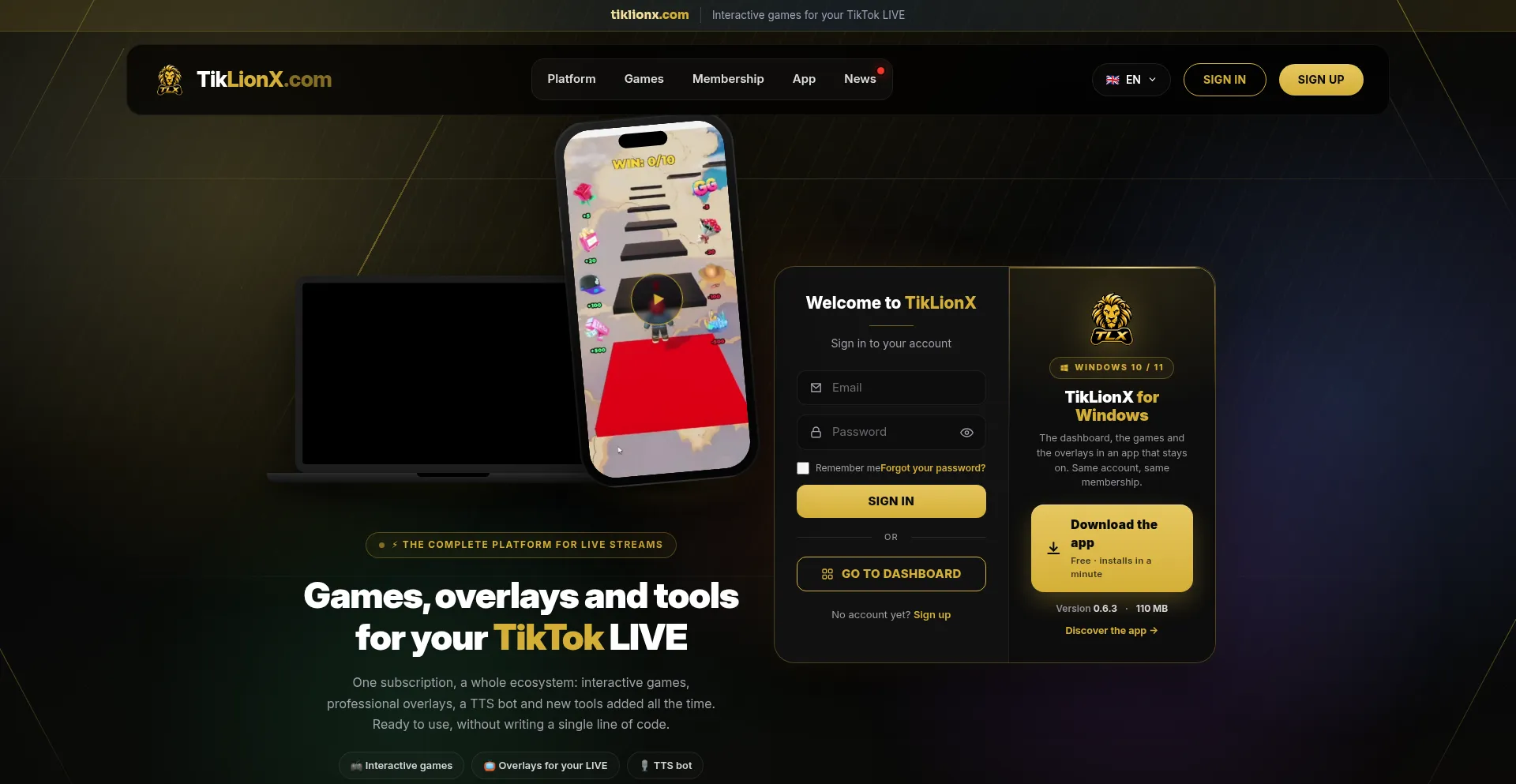 Tiklionx.com