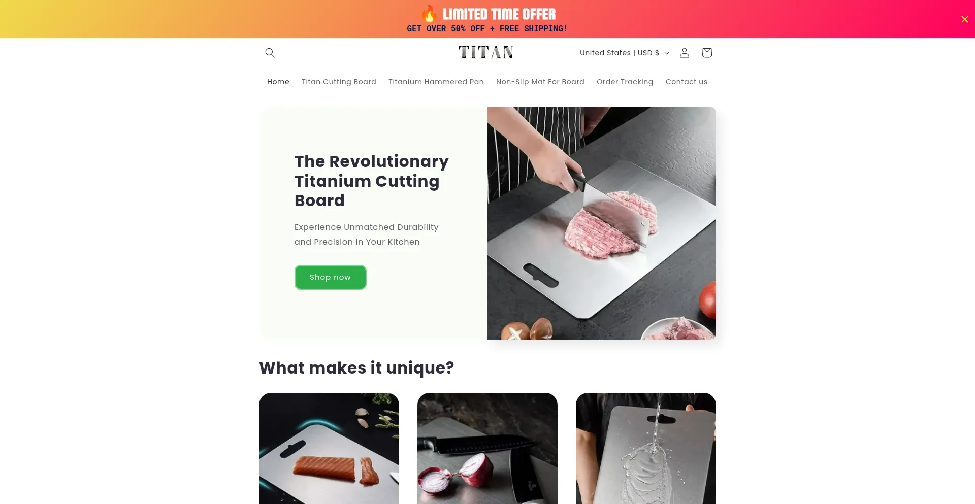 Titancuttingboard.com