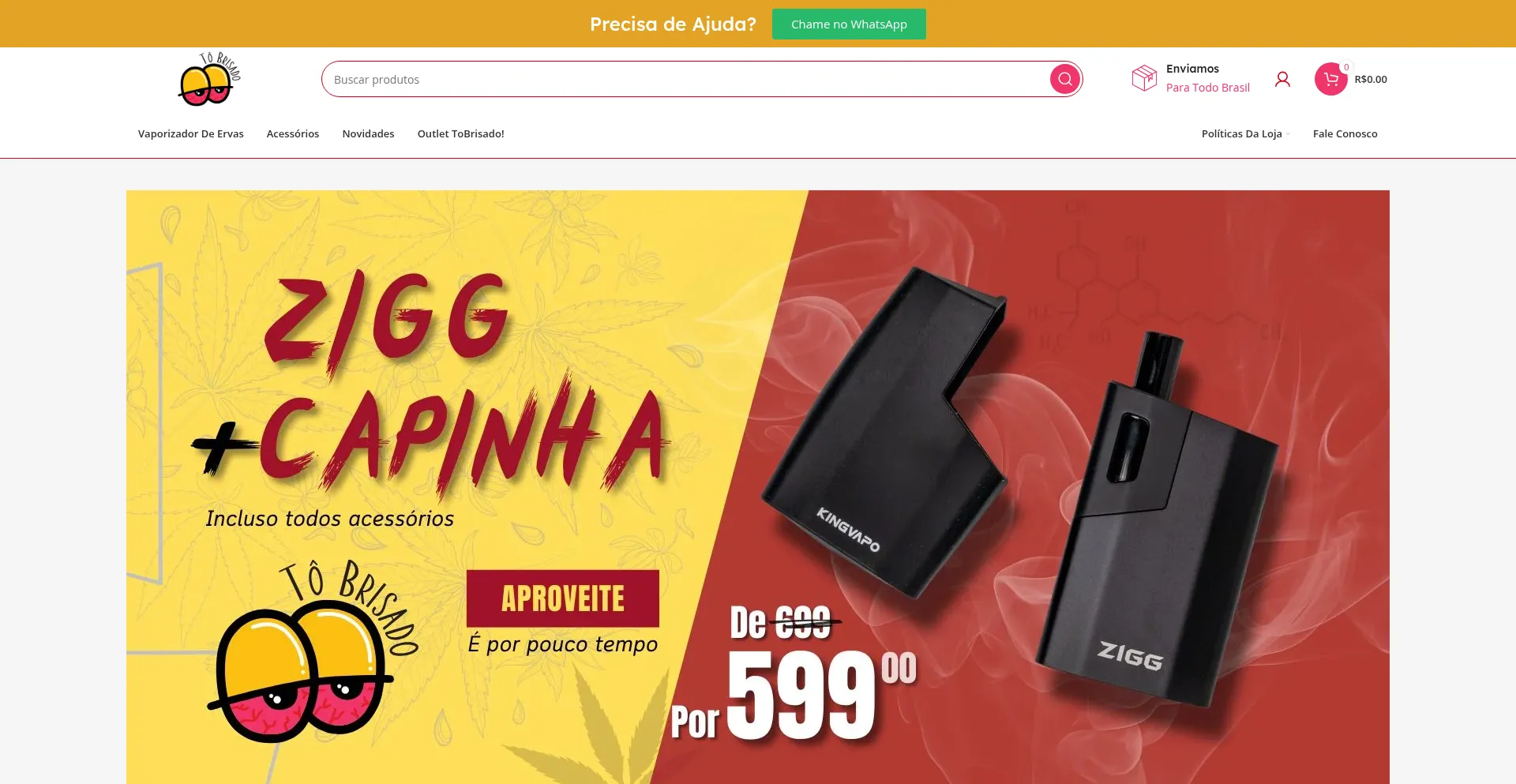 Website screenshot of Tobrisado.com