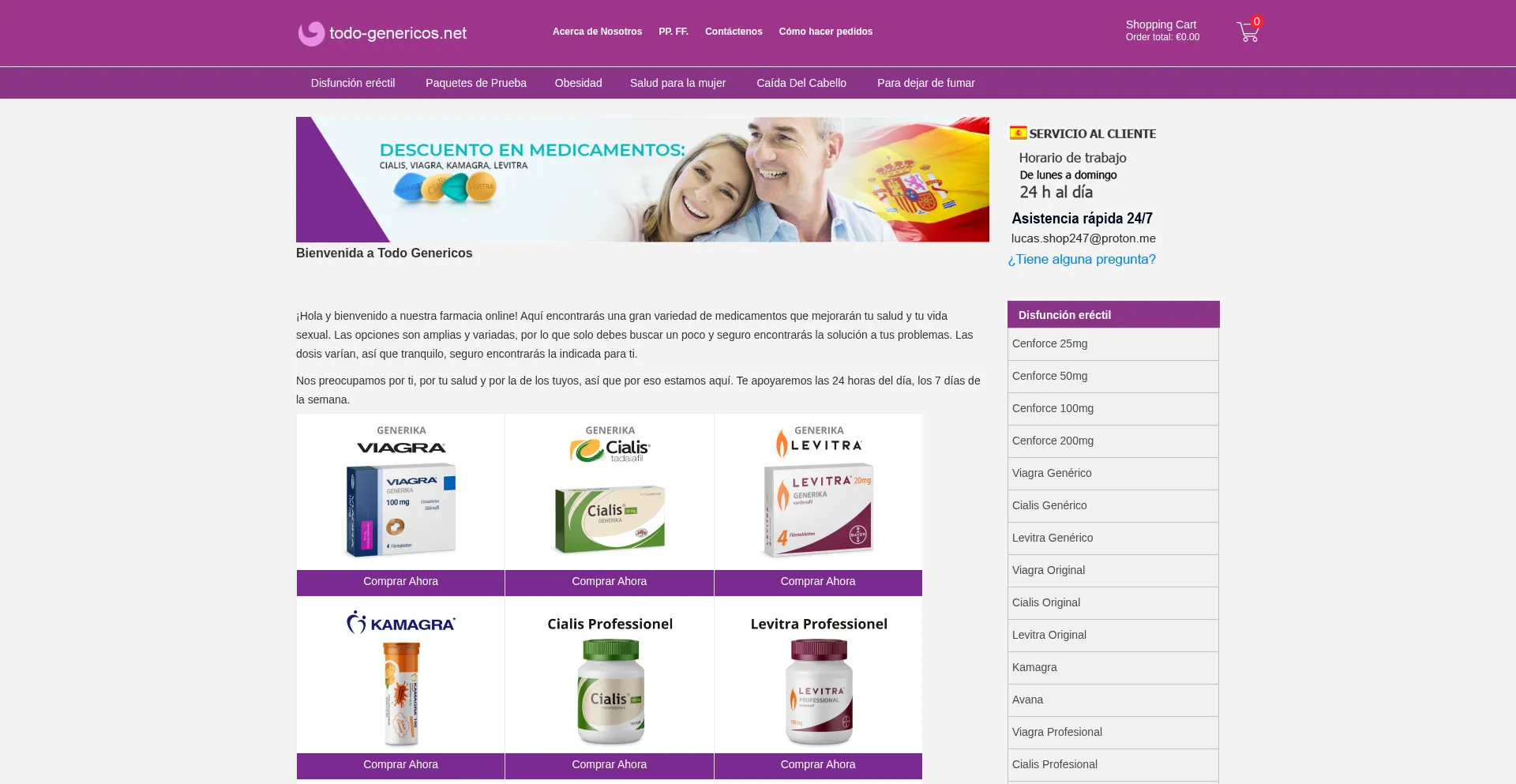 Todo-genericos.net est-il Sûr et Fiable ?