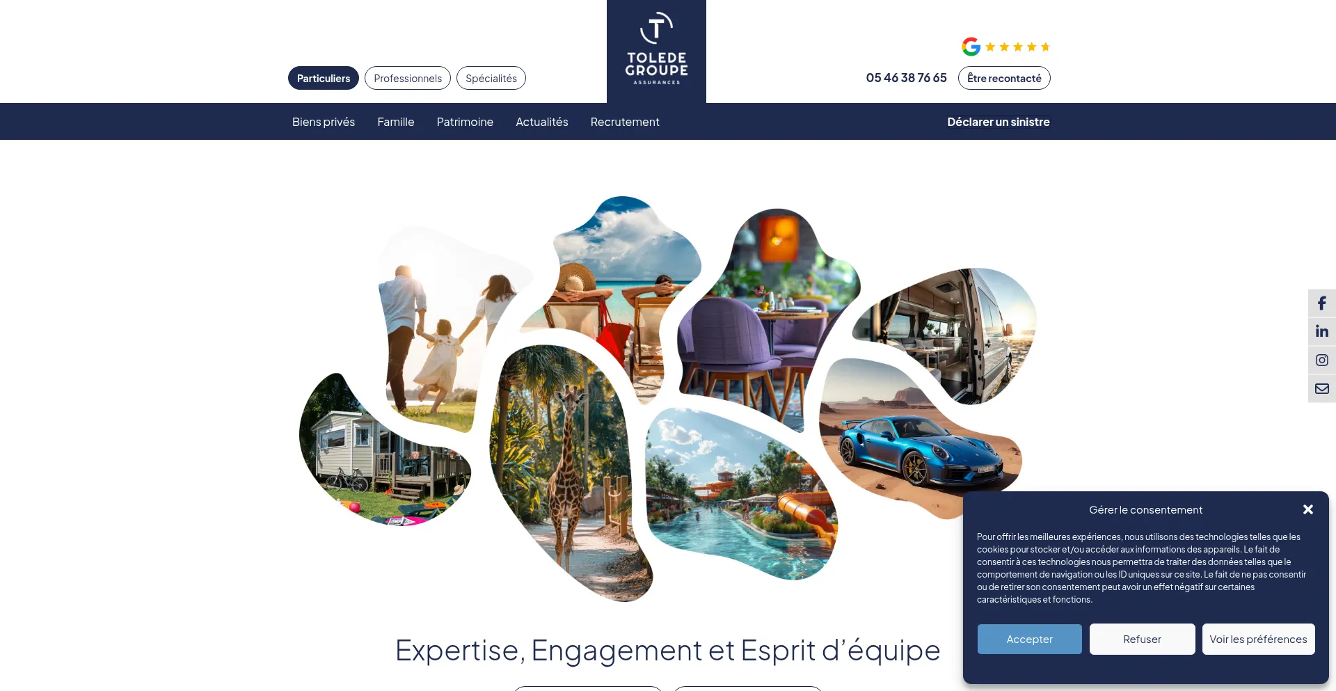 Tolede-groupe.com Screenshot