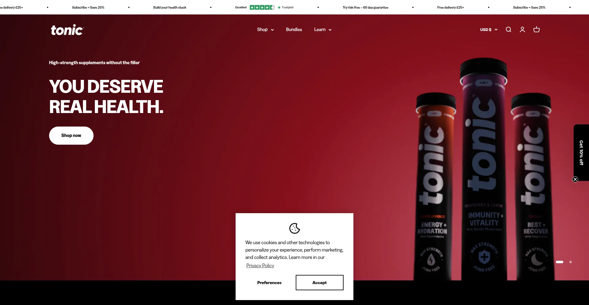 Tonichealth.co est-il Sûr et Fiable ?