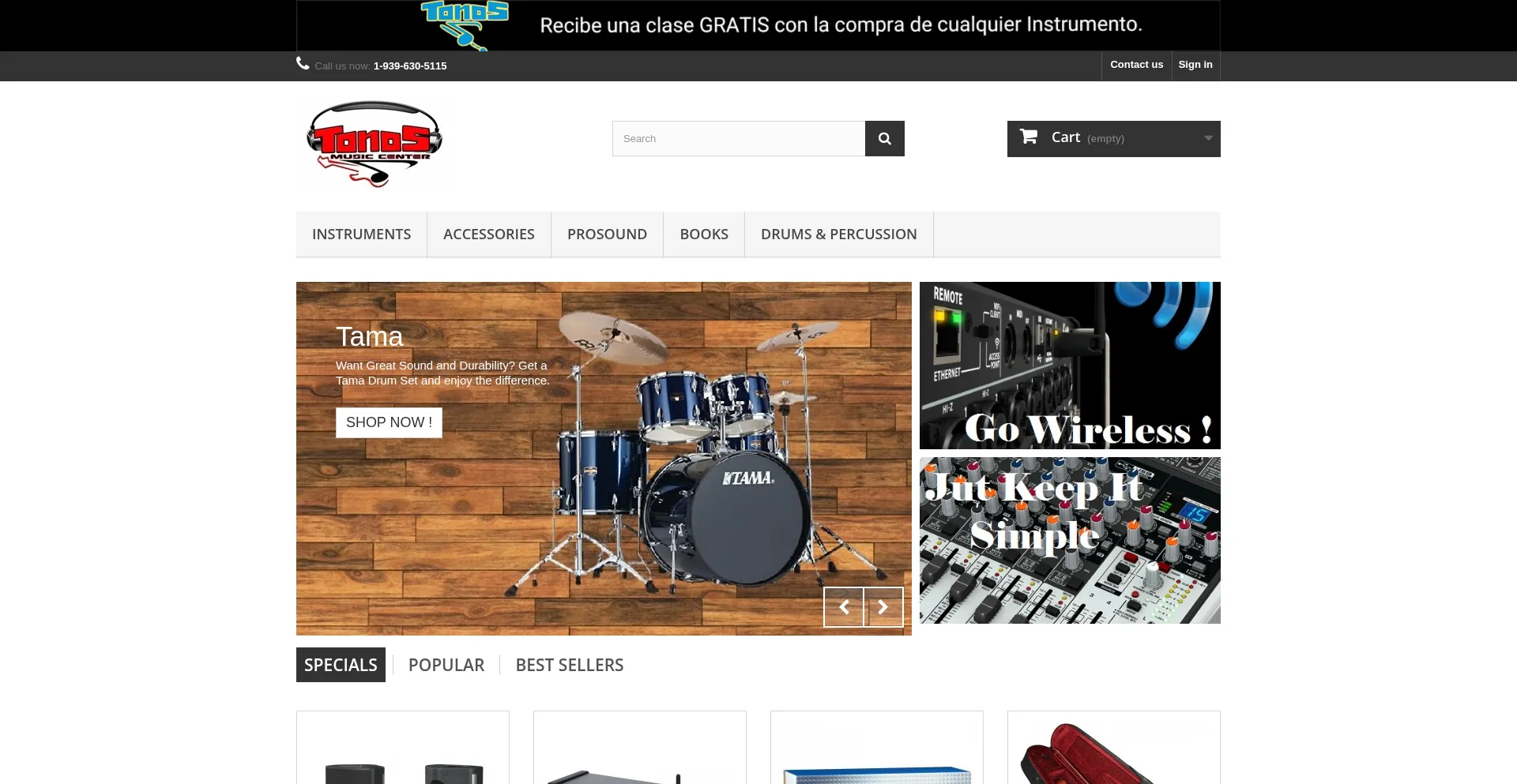 Tonosmusiccenter.com