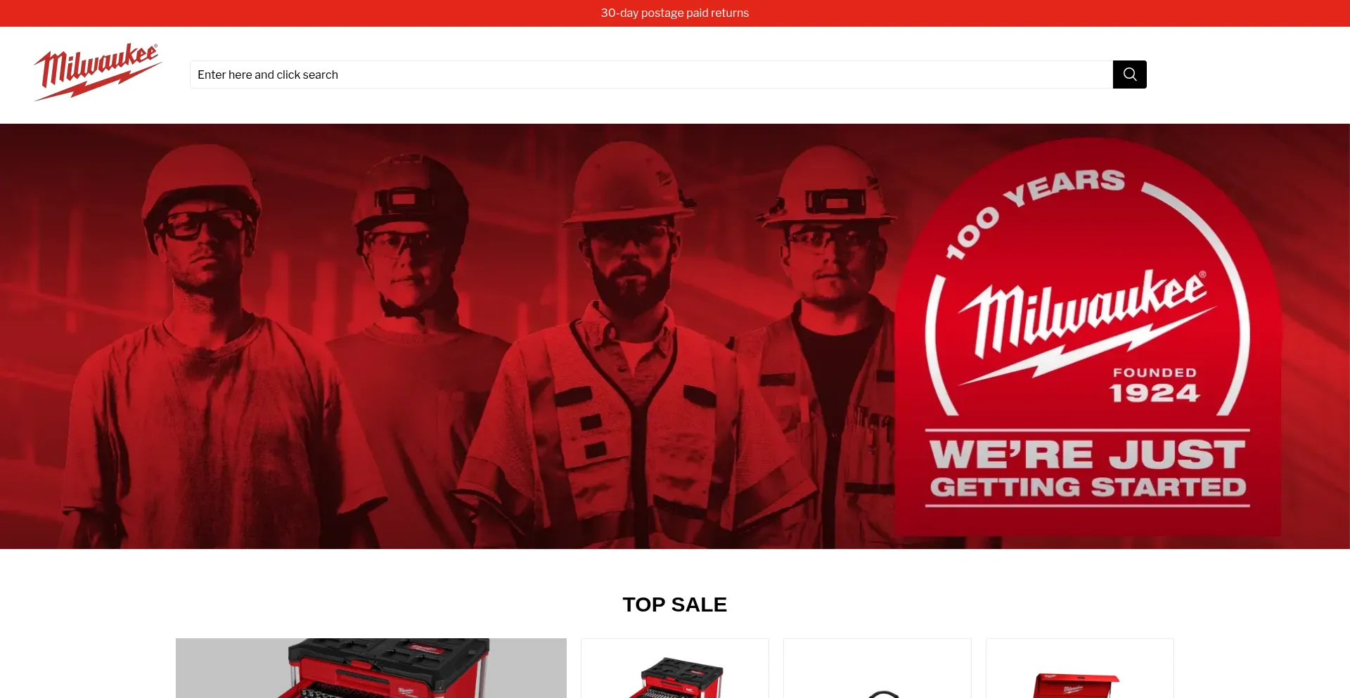 Website screenshot of Toolmarkethub.shop